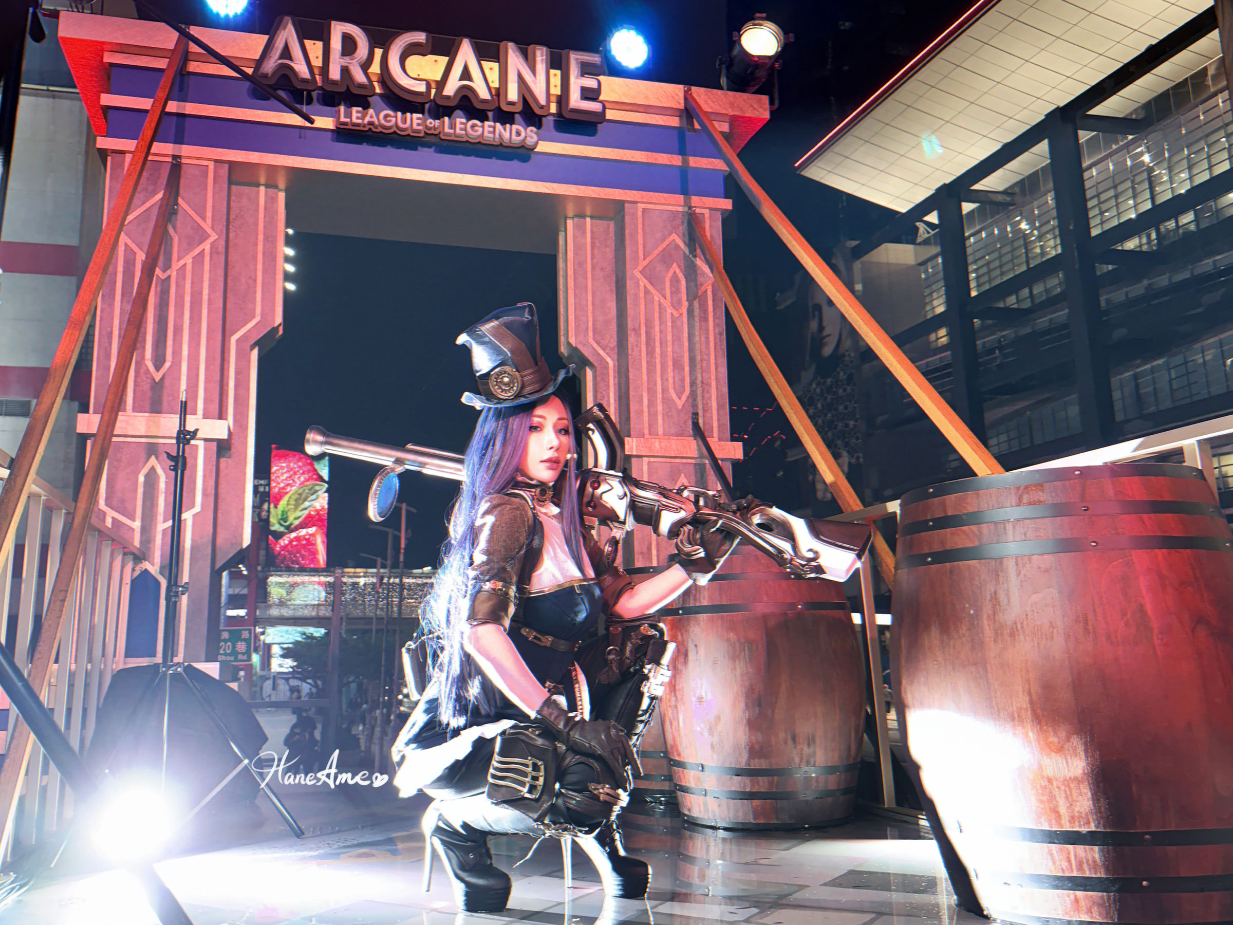 Hane Ame 雨波写真 - 英雄联盟 凱特琳/(26P)