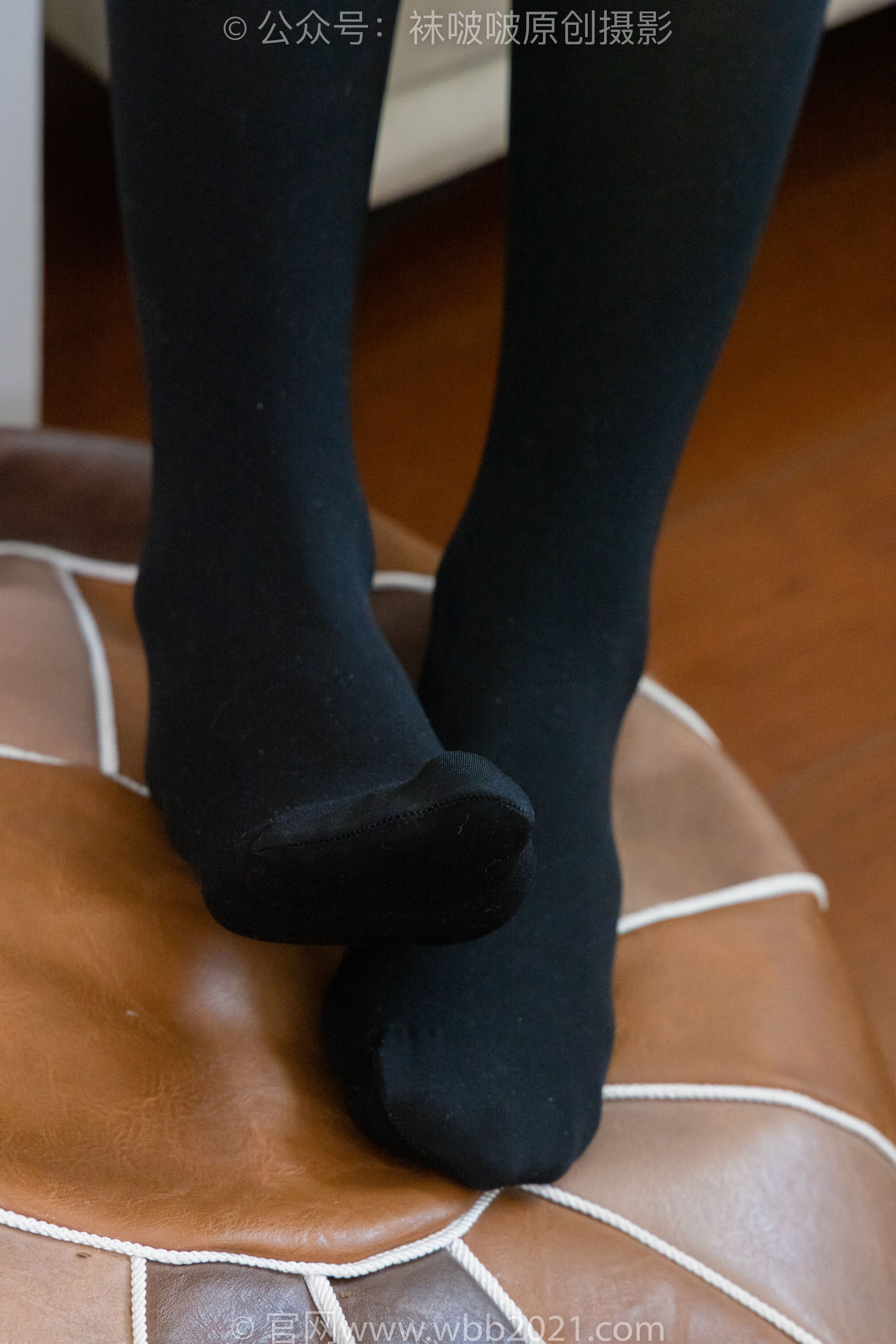 BoBoSocks袜啵啵 No.466 糯米 - 皮鞋、厚黑丝/(140P)
