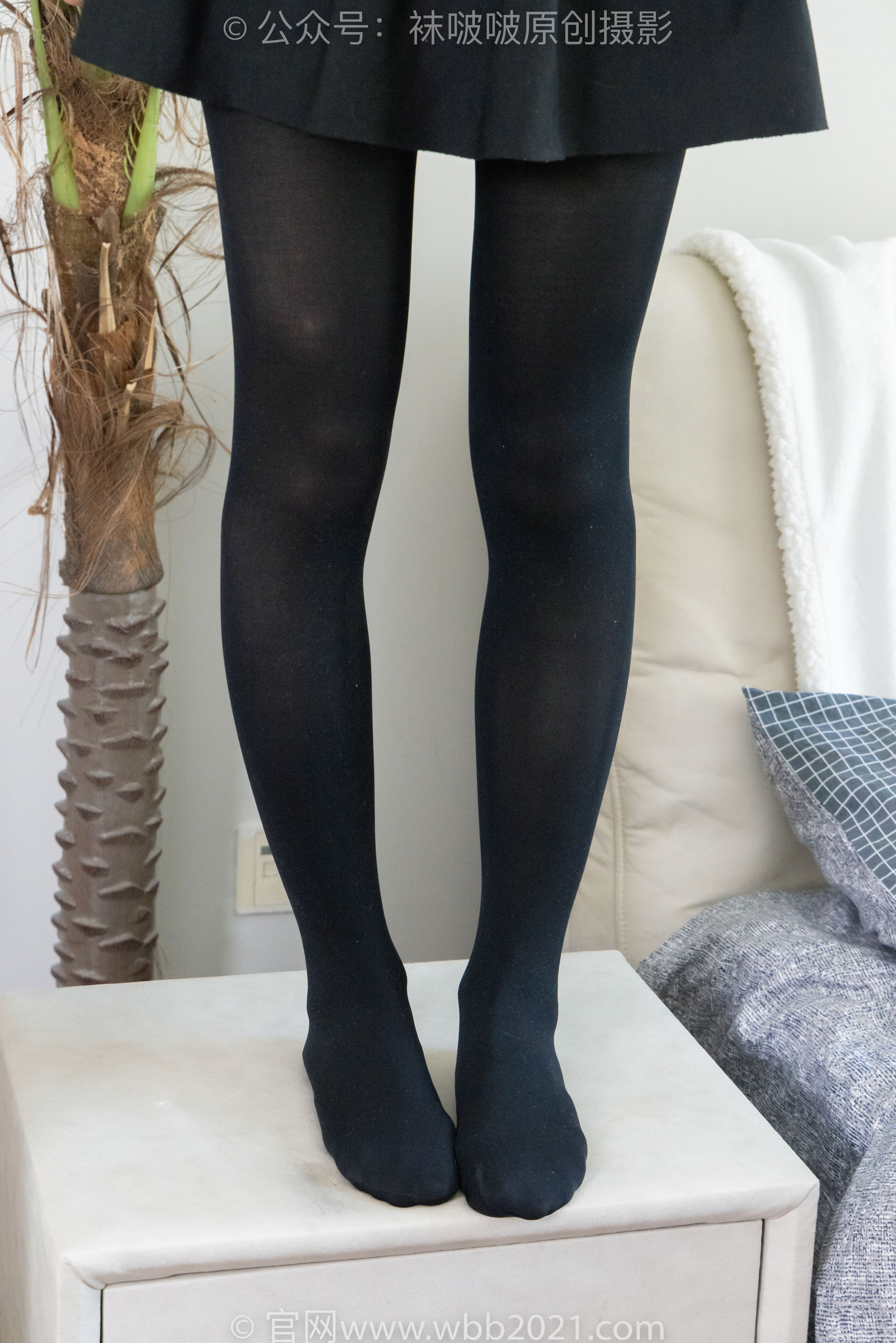 BoBoSocks袜啵啵 No.466 糯米 - 皮鞋、厚黑丝/(140P)