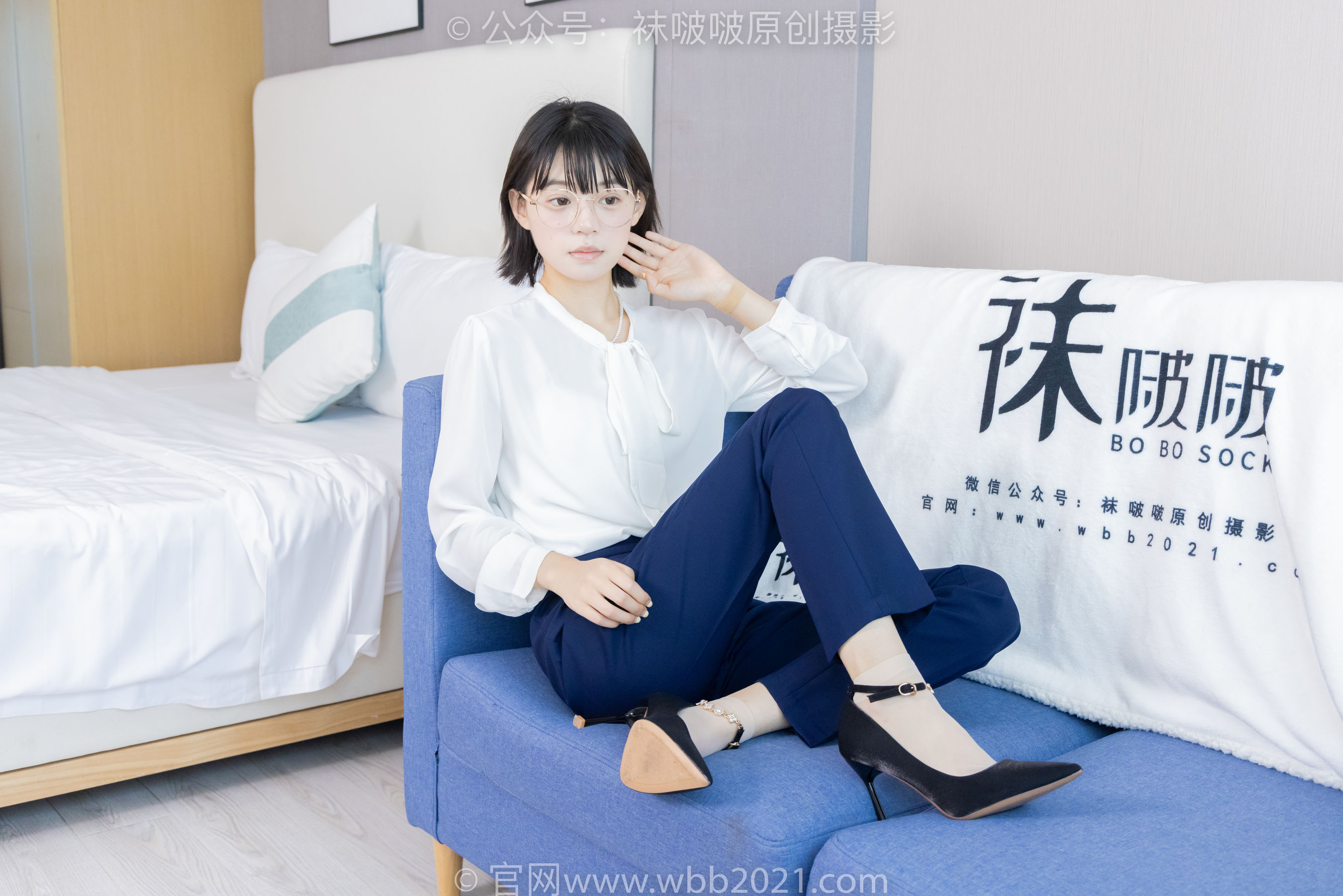 BoBoSocks袜啵啵 No.461 糯米 -高跟鞋、短肉丝、裸足/(145P)