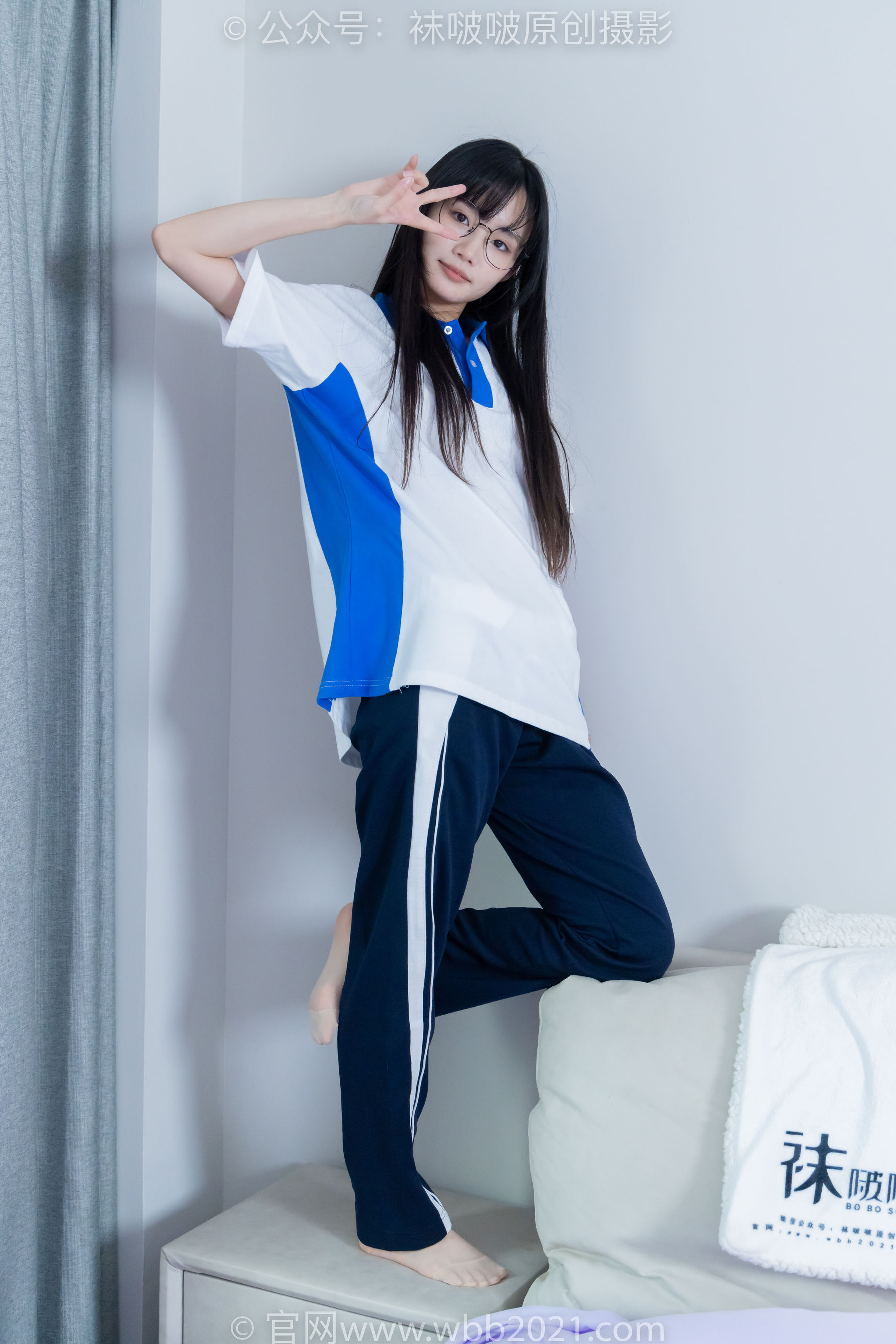 BoBoSocks袜啵啵 No.471 甜甜圈 - 高跟鞋、黑丝、短肉丝、裸足、校服裤里丝/(150P)