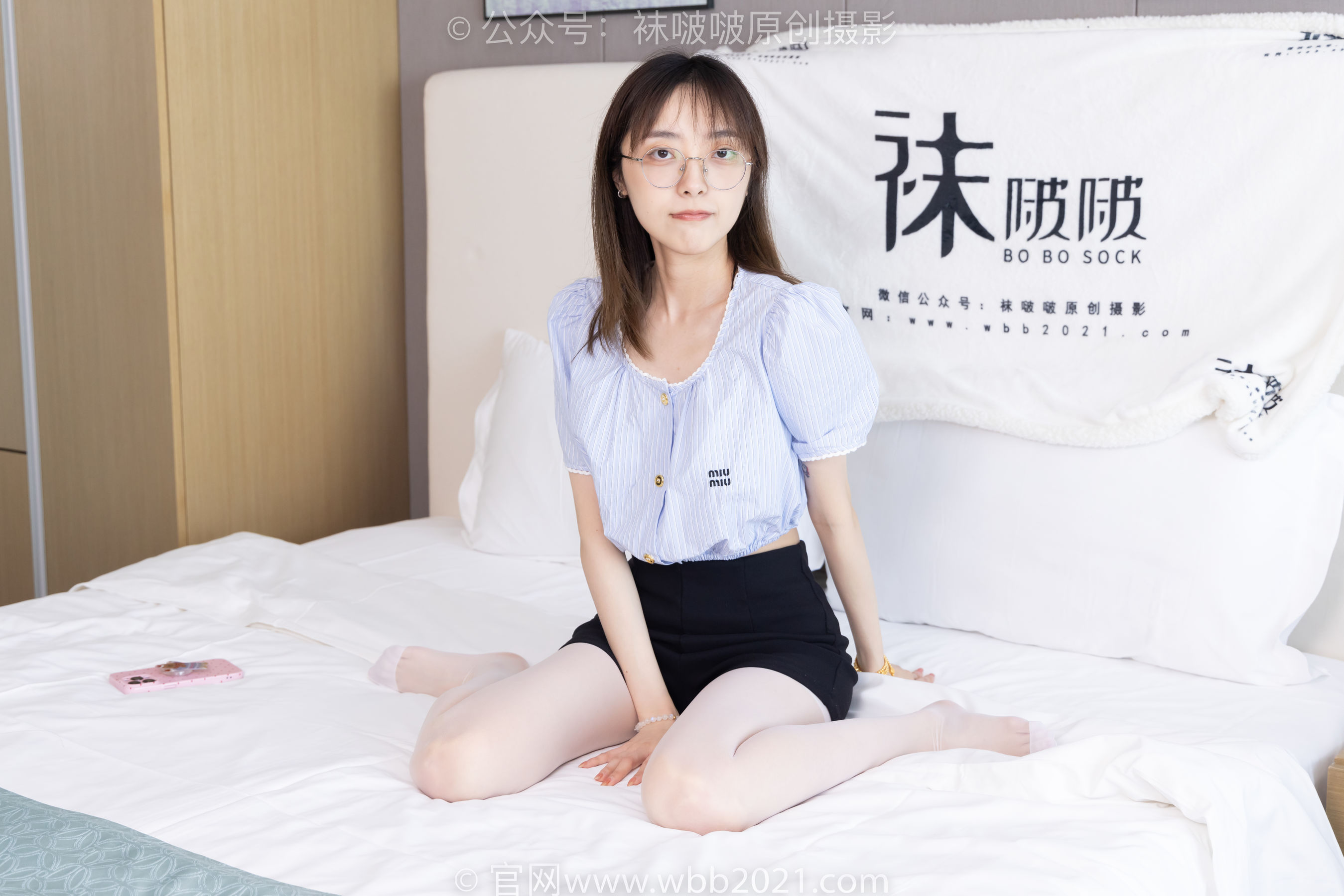 BoBoSocks袜啵啵 No.467 稚予 - 板鞋、白丝/(150P)