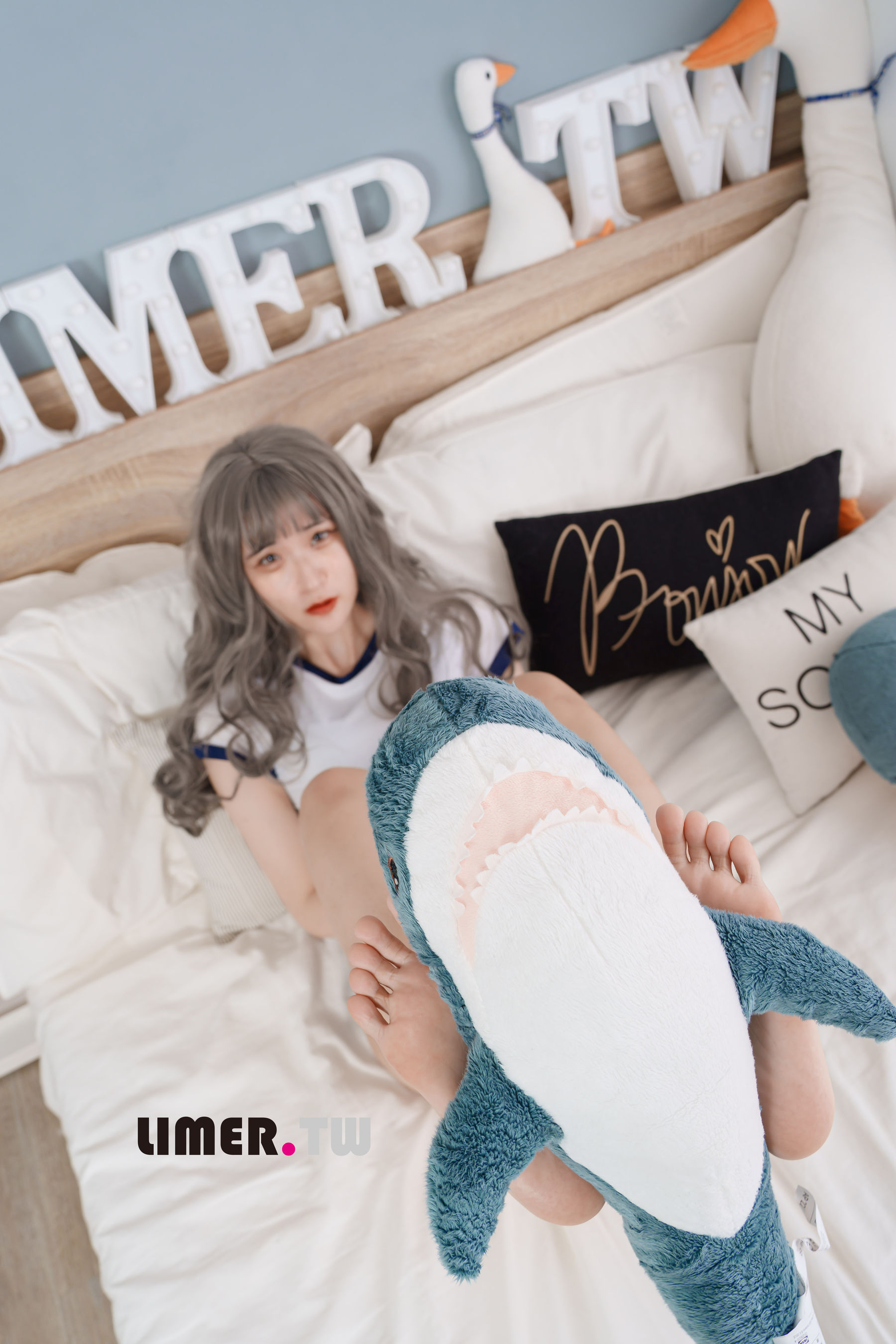 Limerence原创 No.090 7bao 体育服下 裸足＆白丝/(86P)