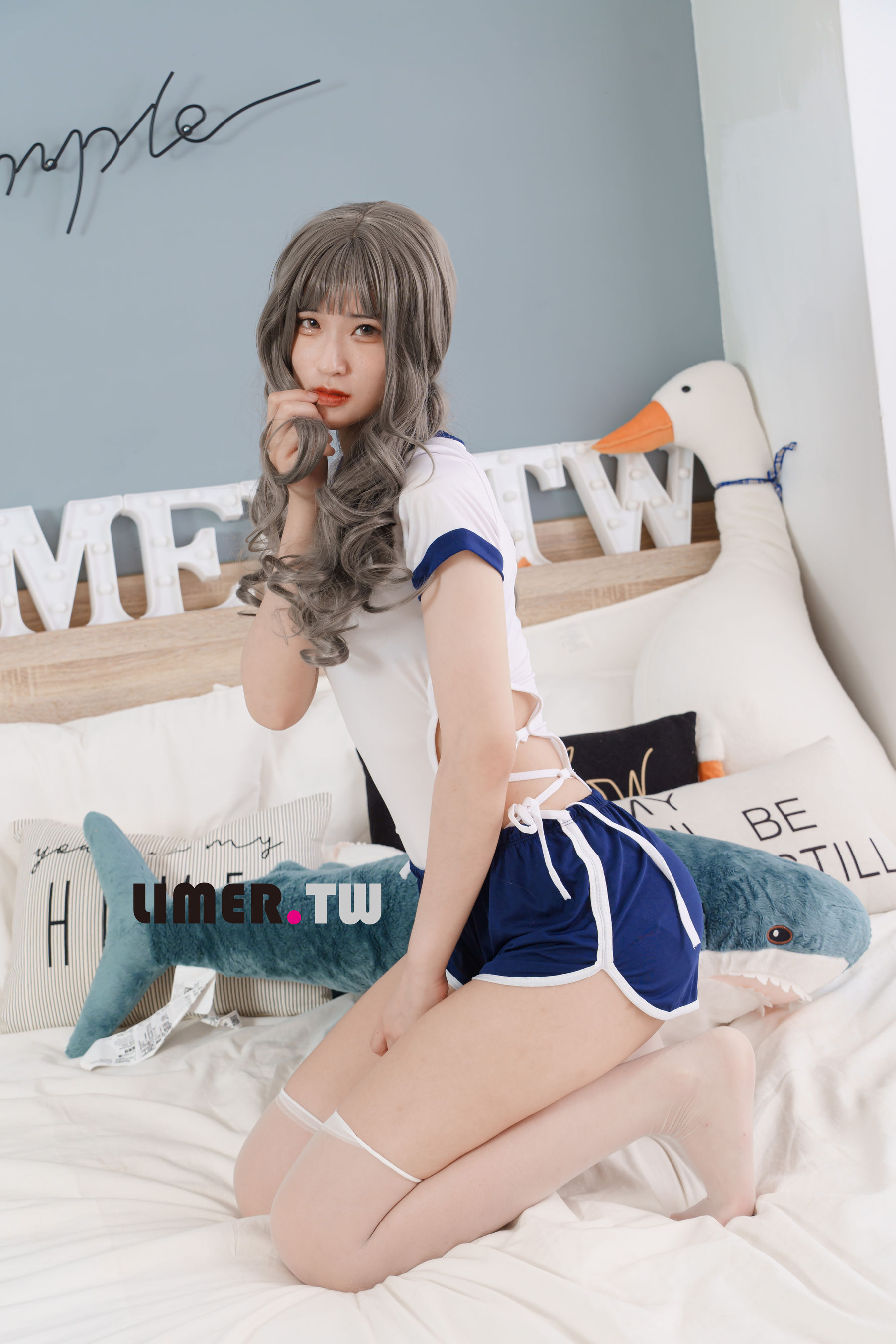 Limerence原创 No.090 7bao 体育服下 裸足＆白丝/(86P)