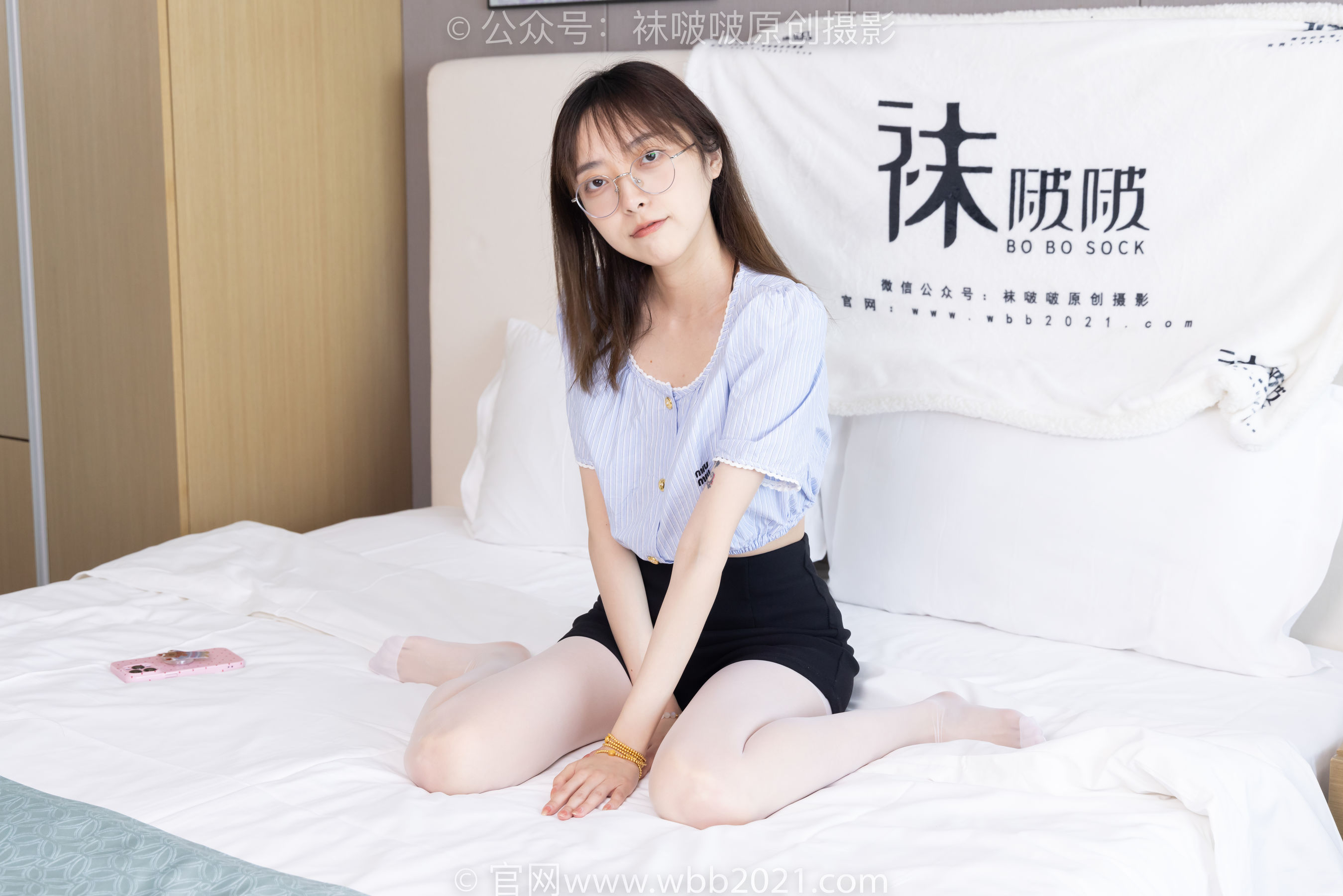 BoBoSocks袜啵啵 No.467 稚予 - 板鞋、白丝/(150P)