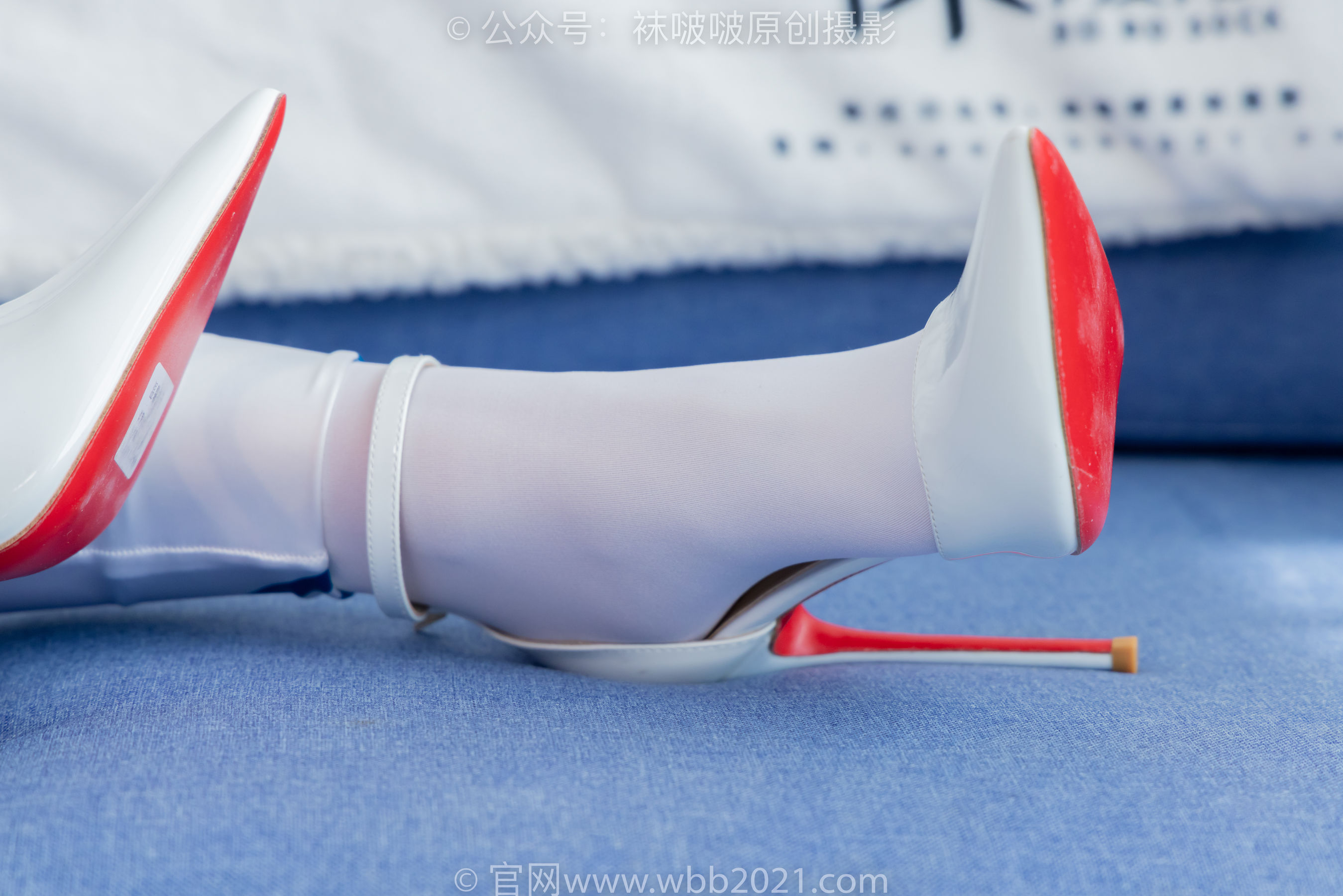 BoBoSocks袜啵啵 No.463 甜甜圈 -高跟鞋、厚白丝、裸足、连体衣裤里丝/(140P)