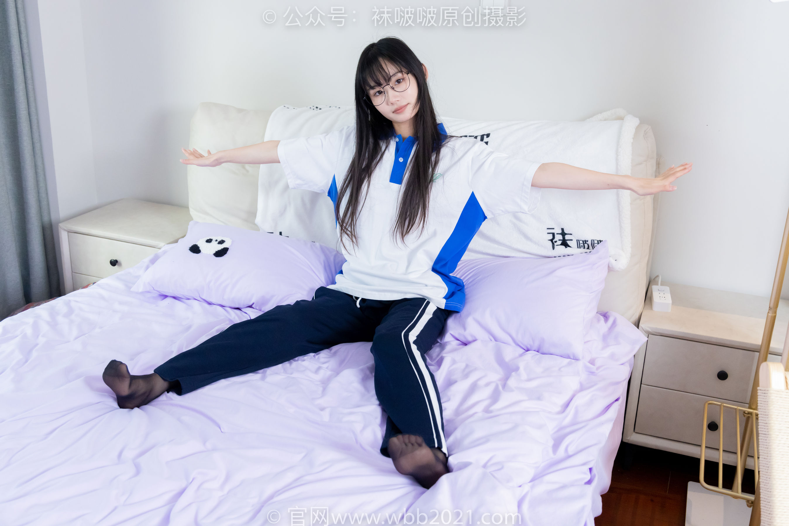 BoBoSocks袜啵啵 No.471 甜甜圈 - 高跟鞋、黑丝、短肉丝、裸足、校服裤里丝/(150P)