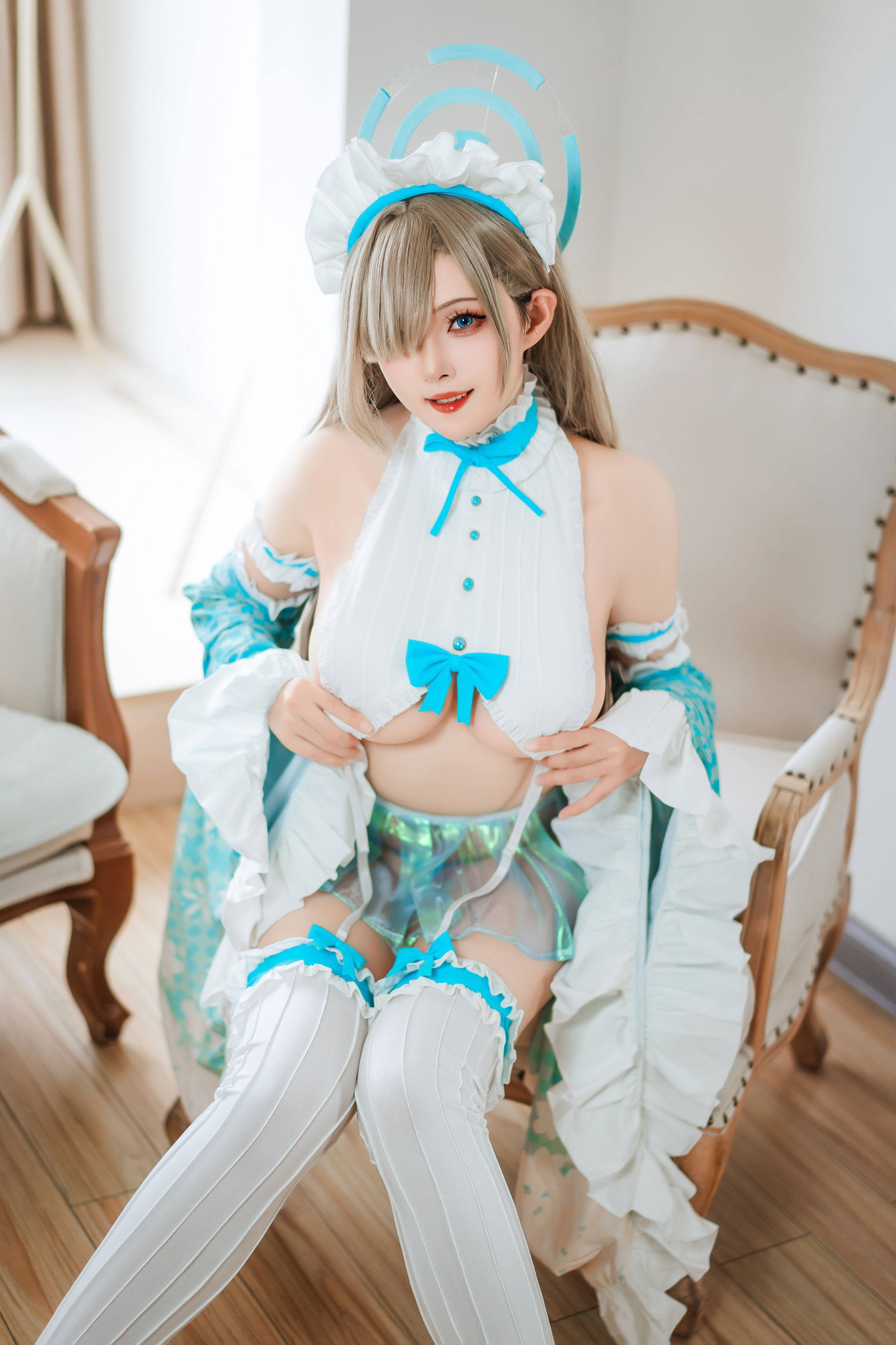 Natsuko夏夏子 - 一之濑明日奈女仆同人/(70P)