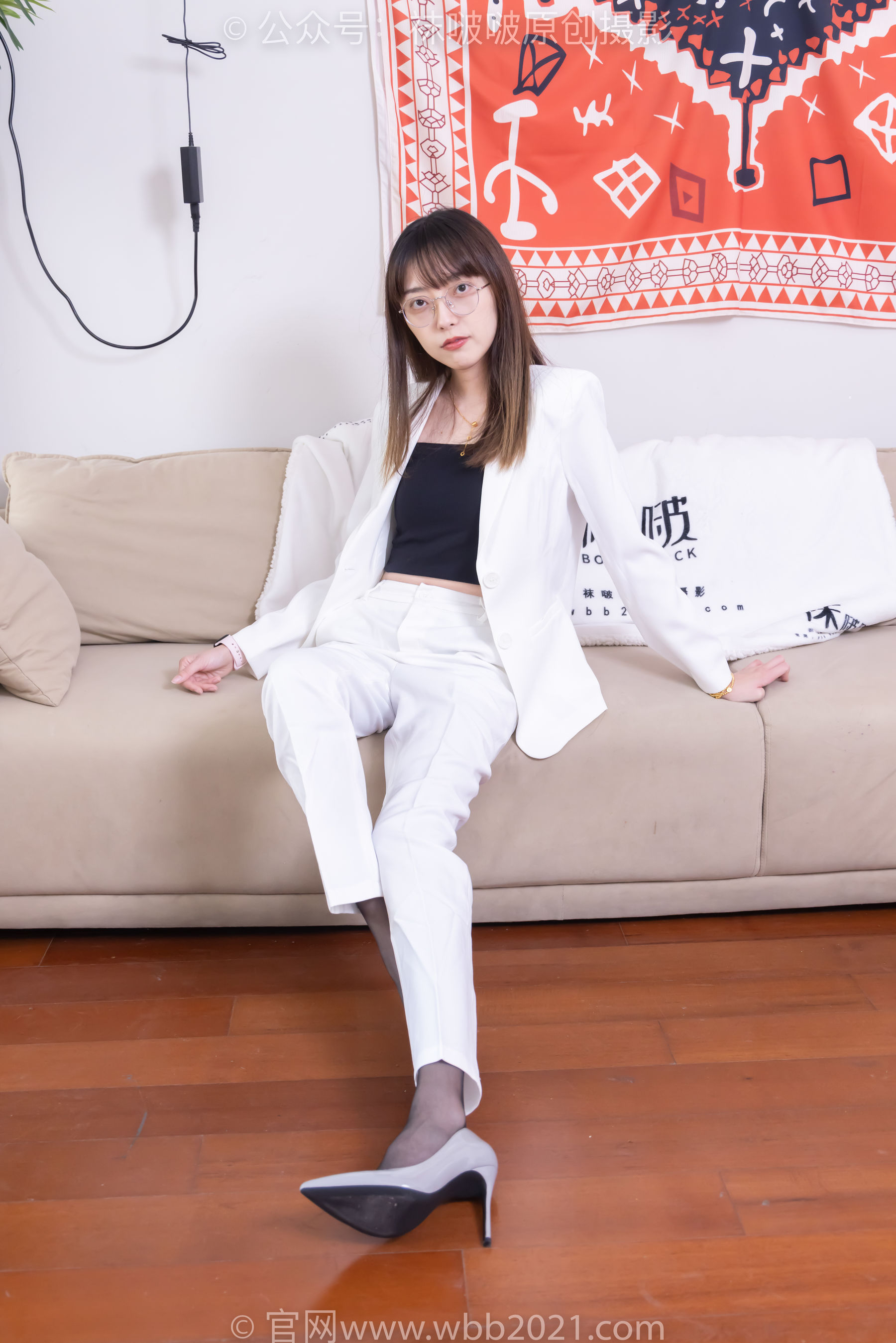 BoBoSocks袜啵啵 No.470 稚予 - 高跟鞋、黑丝、裤里丝/(150P)