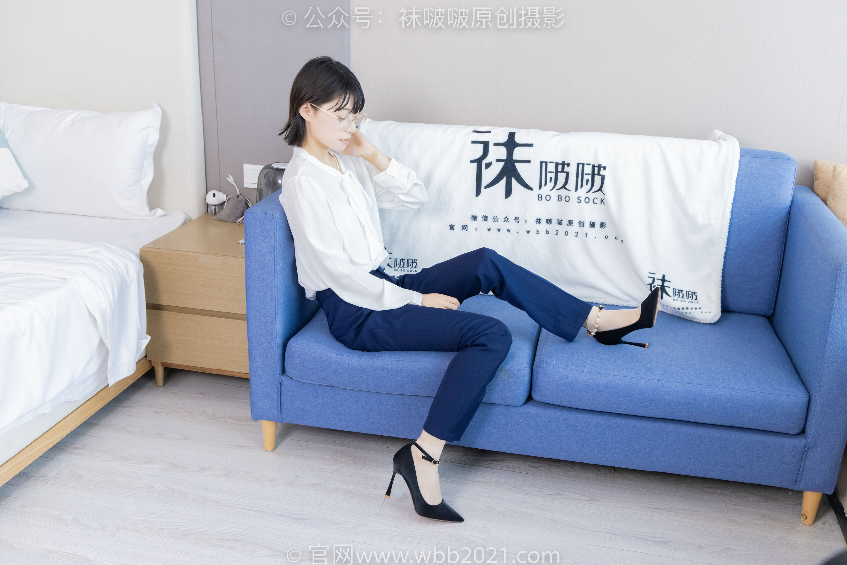 BoBoSocks袜啵啵 No.461 糯米 -高跟鞋、短肉丝、裸足/(145P)