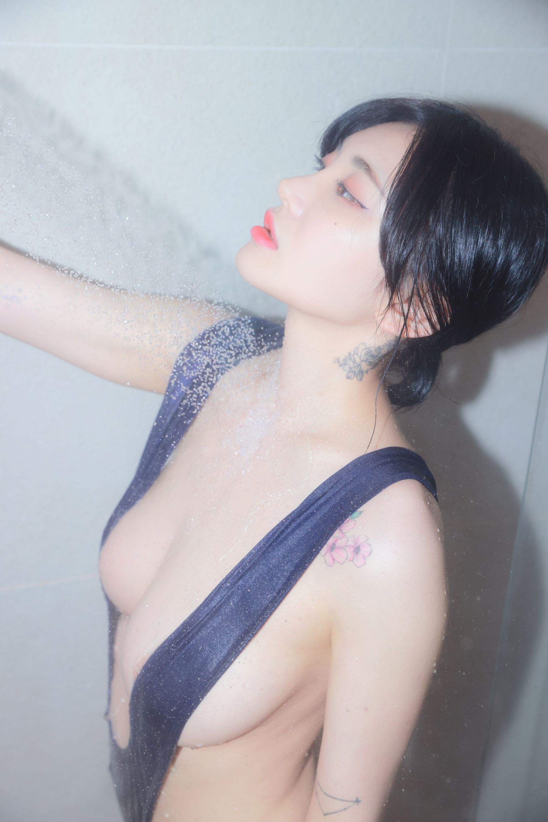Sula - Navy Bodysuit/(165P)