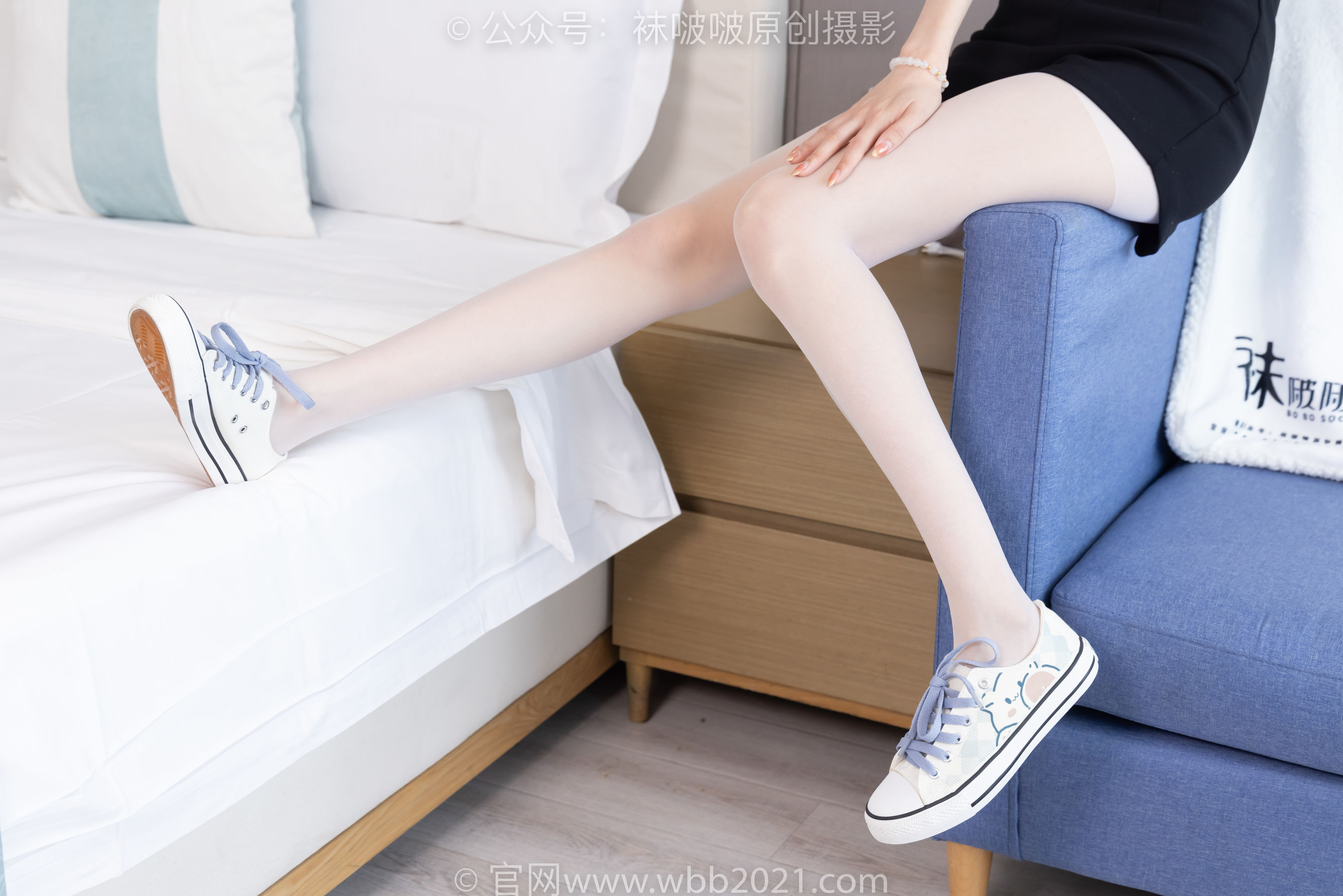 BoBoSocks袜啵啵 No.467 稚予 - 板鞋、白丝/(150P)