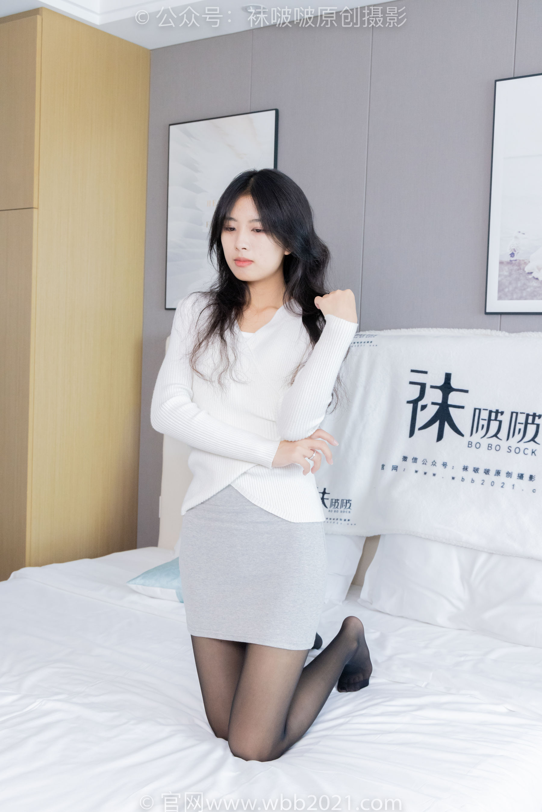 BoBoSocks袜啵啵 No.462 奶油 -板鞋、厚肉丝、黑丝/(145P)