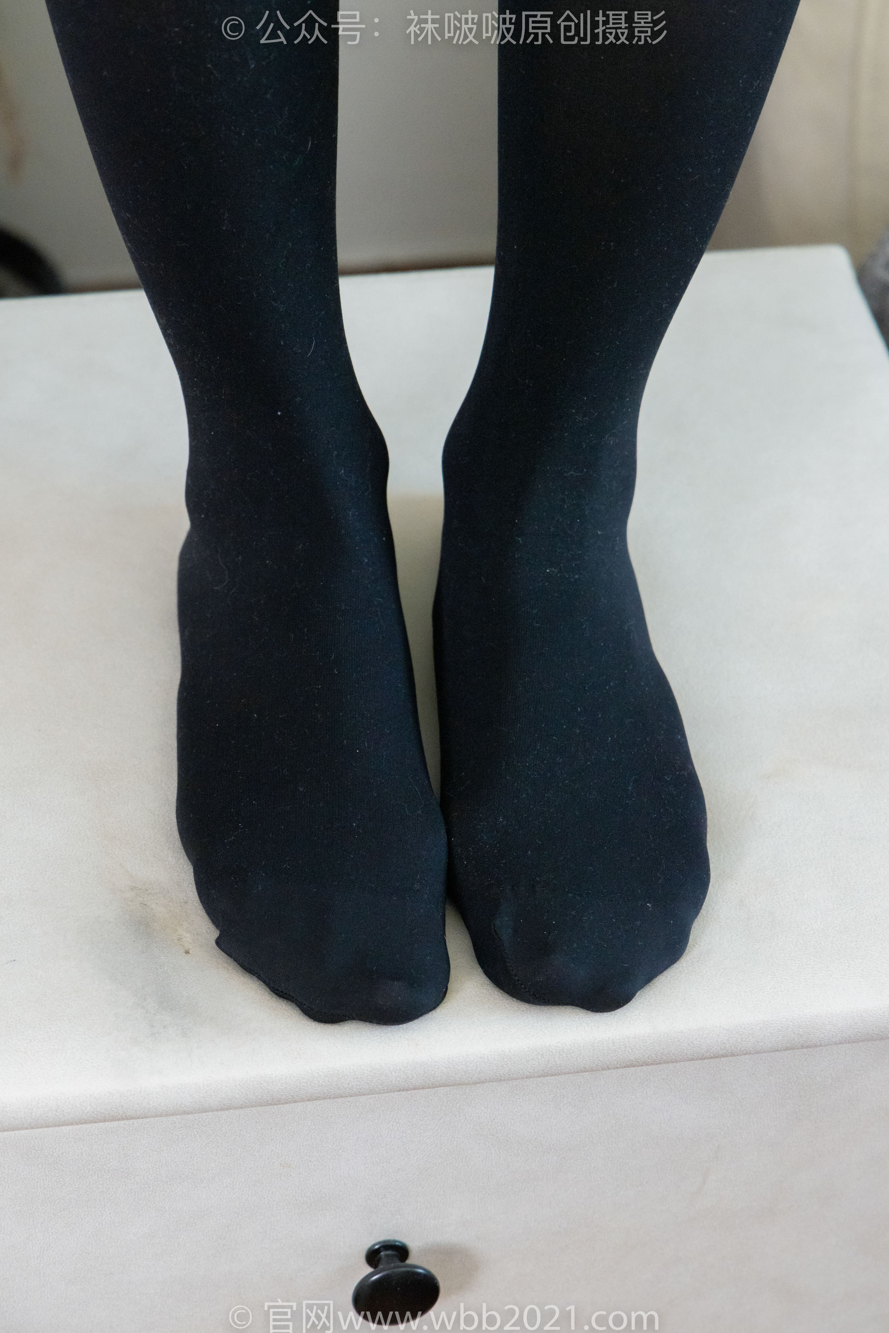BoBoSocks袜啵啵 No.466 糯米 - 皮鞋、厚黑丝/(140P)