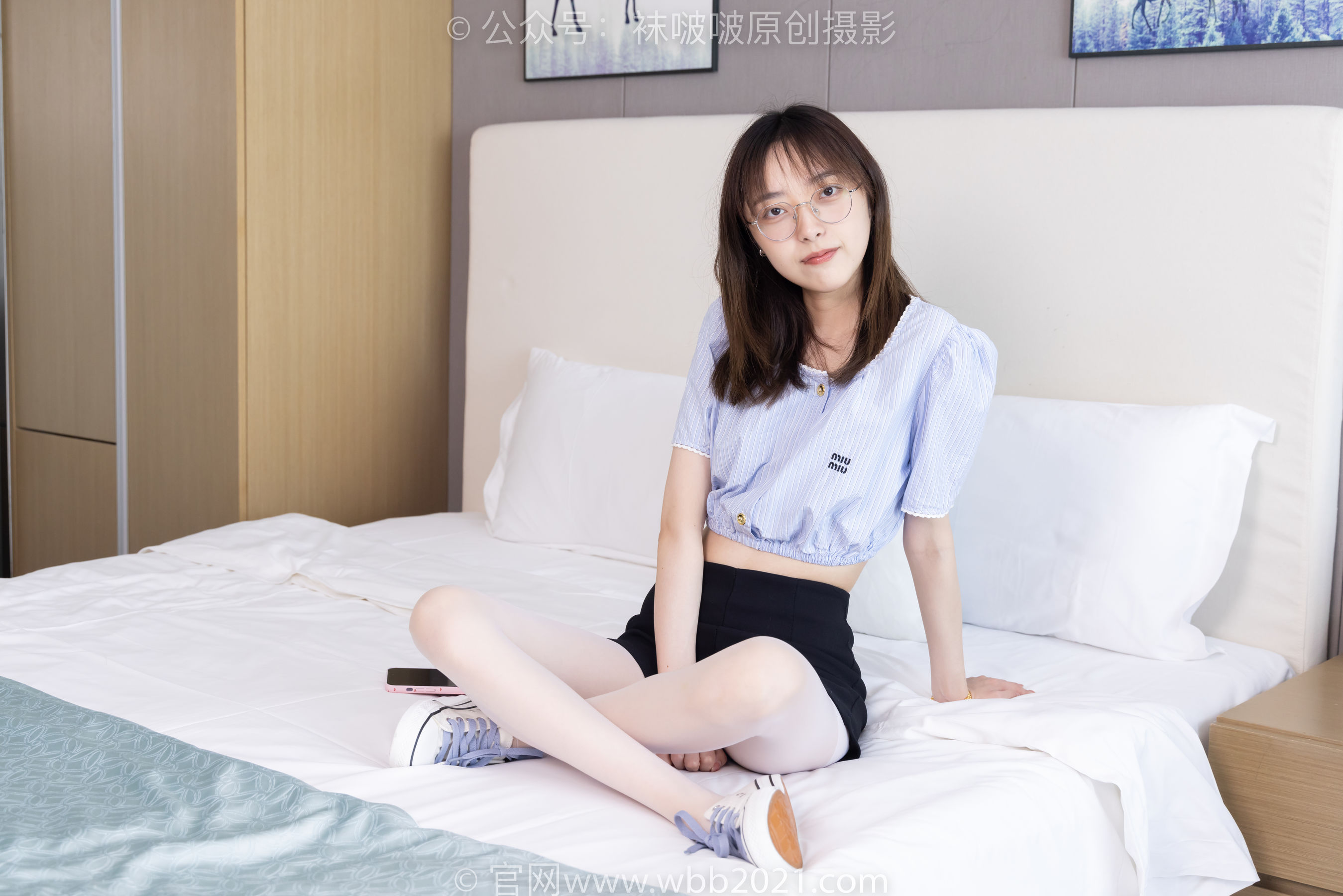 BoBoSocks袜啵啵 No.467 稚予 - 板鞋、白丝/(150P)