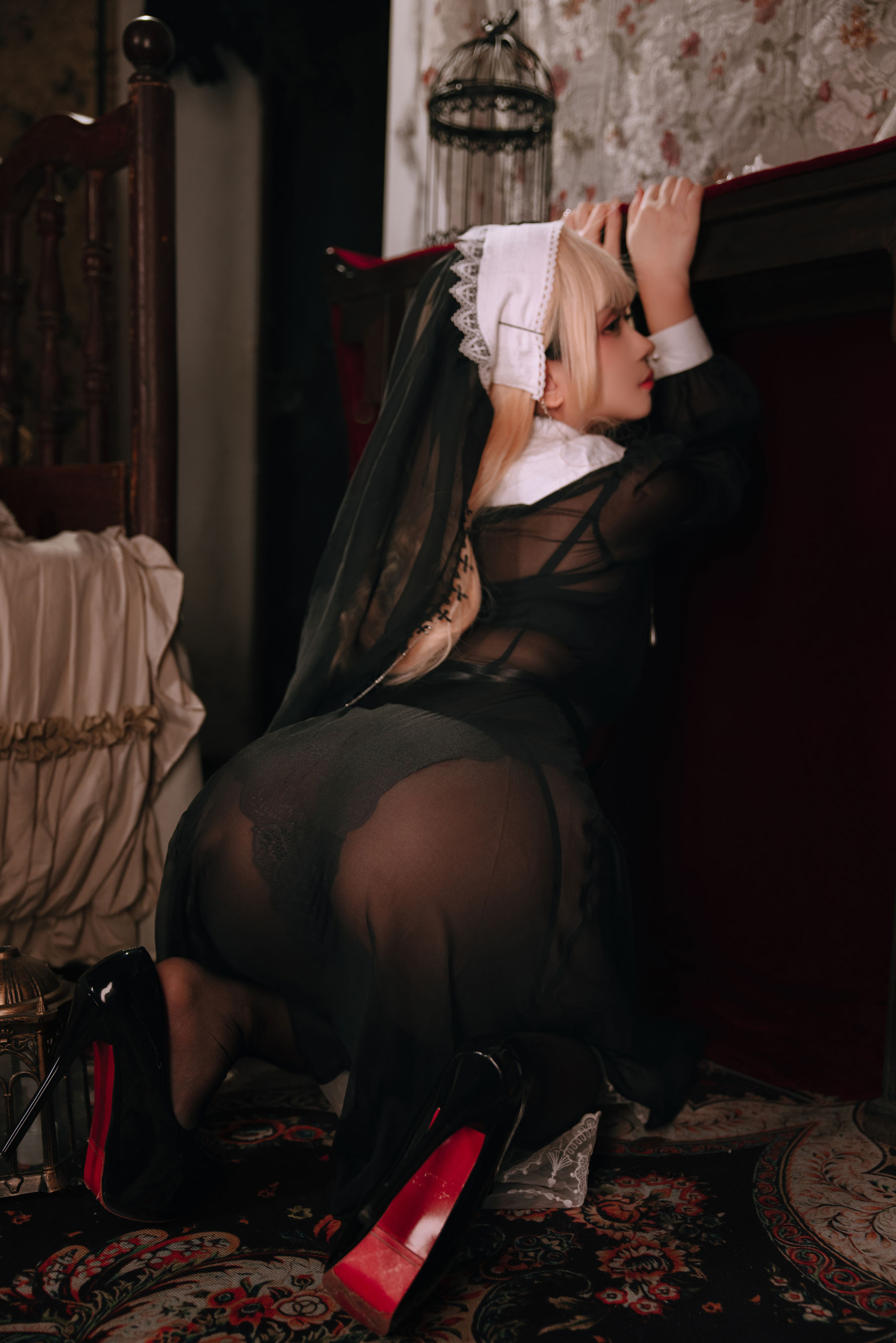 Cosplay日奈娇 - 禁忌修女/(160P)