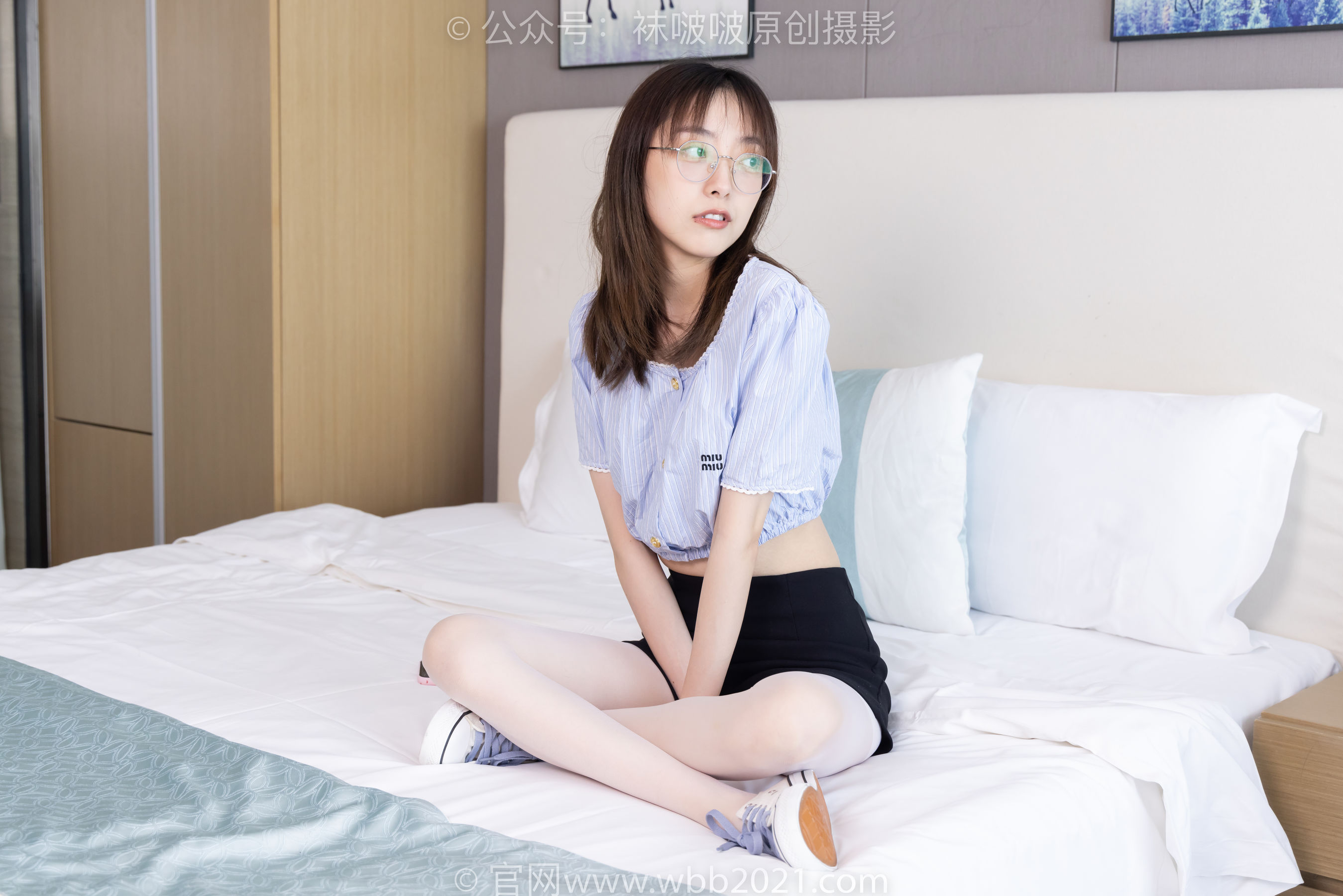 BoBoSocks袜啵啵 No.467 稚予 - 板鞋、白丝/(150P)