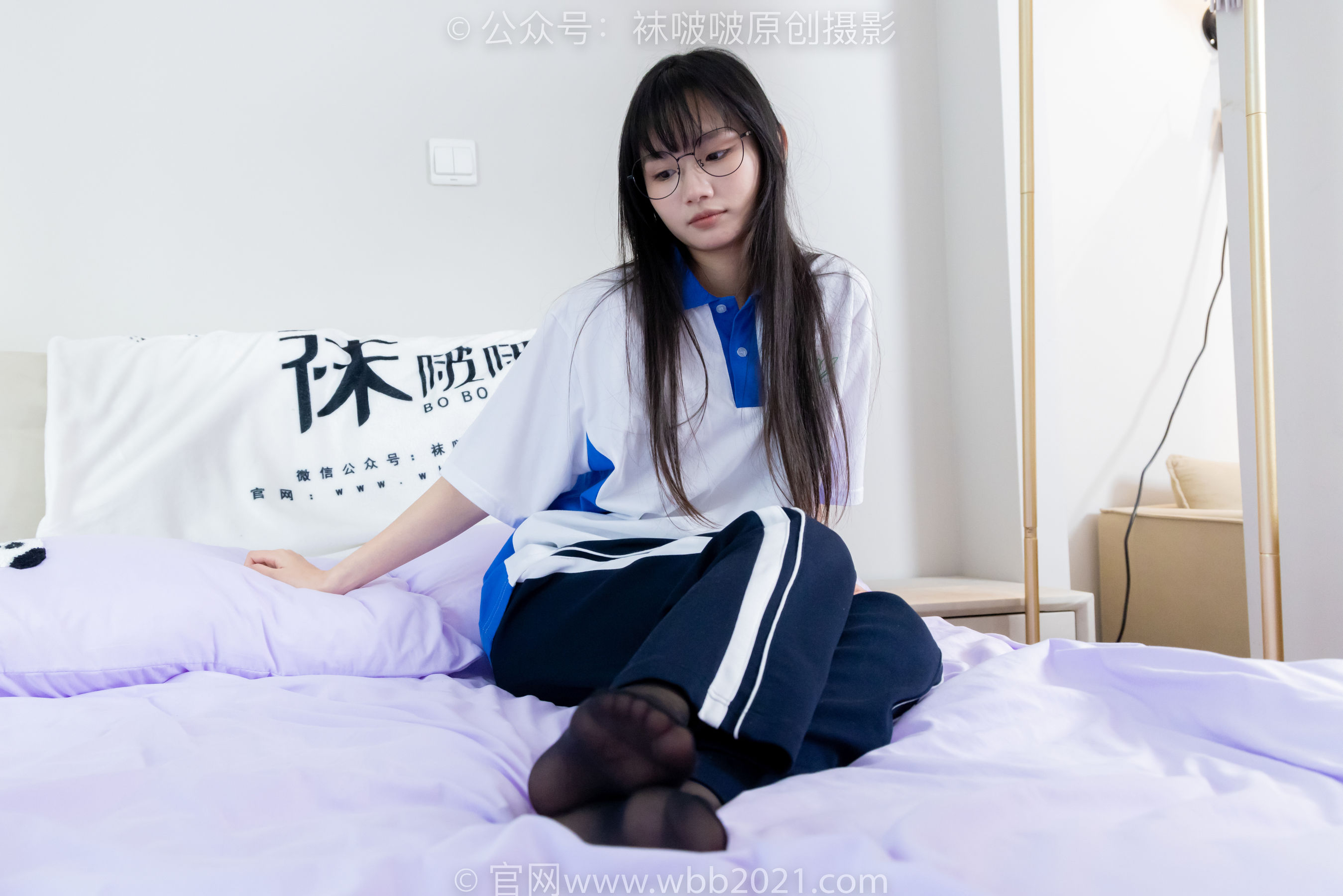 BoBoSocks袜啵啵 No.471 甜甜圈 - 高跟鞋、黑丝、短肉丝、裸足、校服裤里丝/(150P)