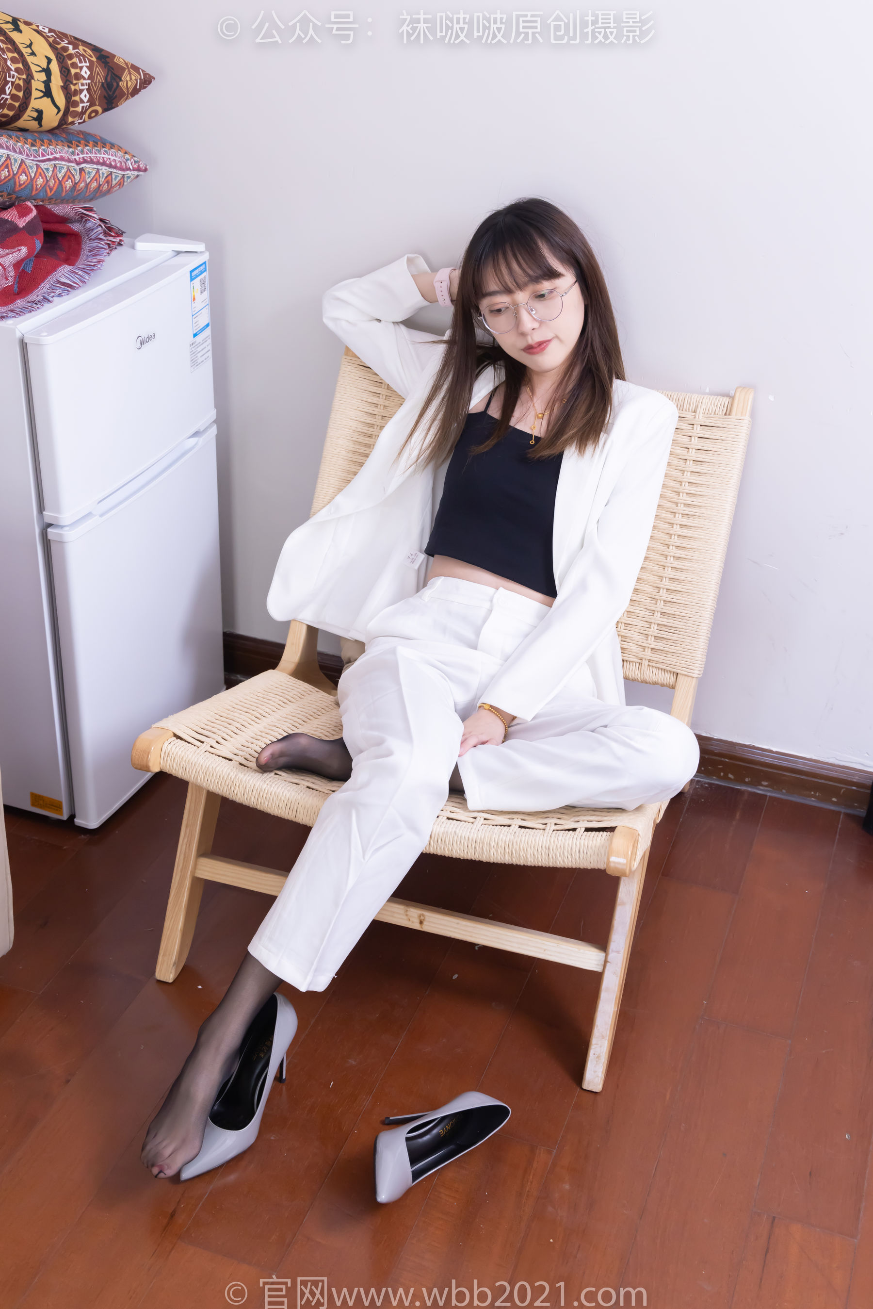 BoBoSocks袜啵啵 No.470 稚予 - 高跟鞋、黑丝、裤里丝/(150P)