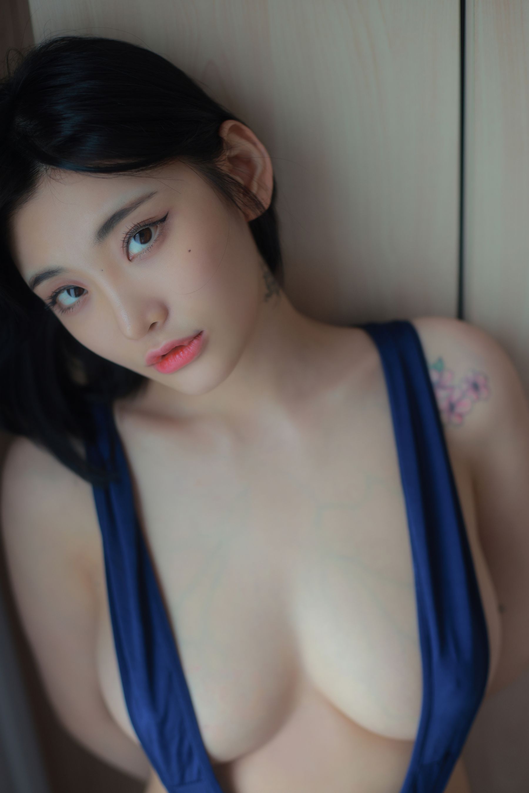 Sula - Navy Bodysuit/(165P)