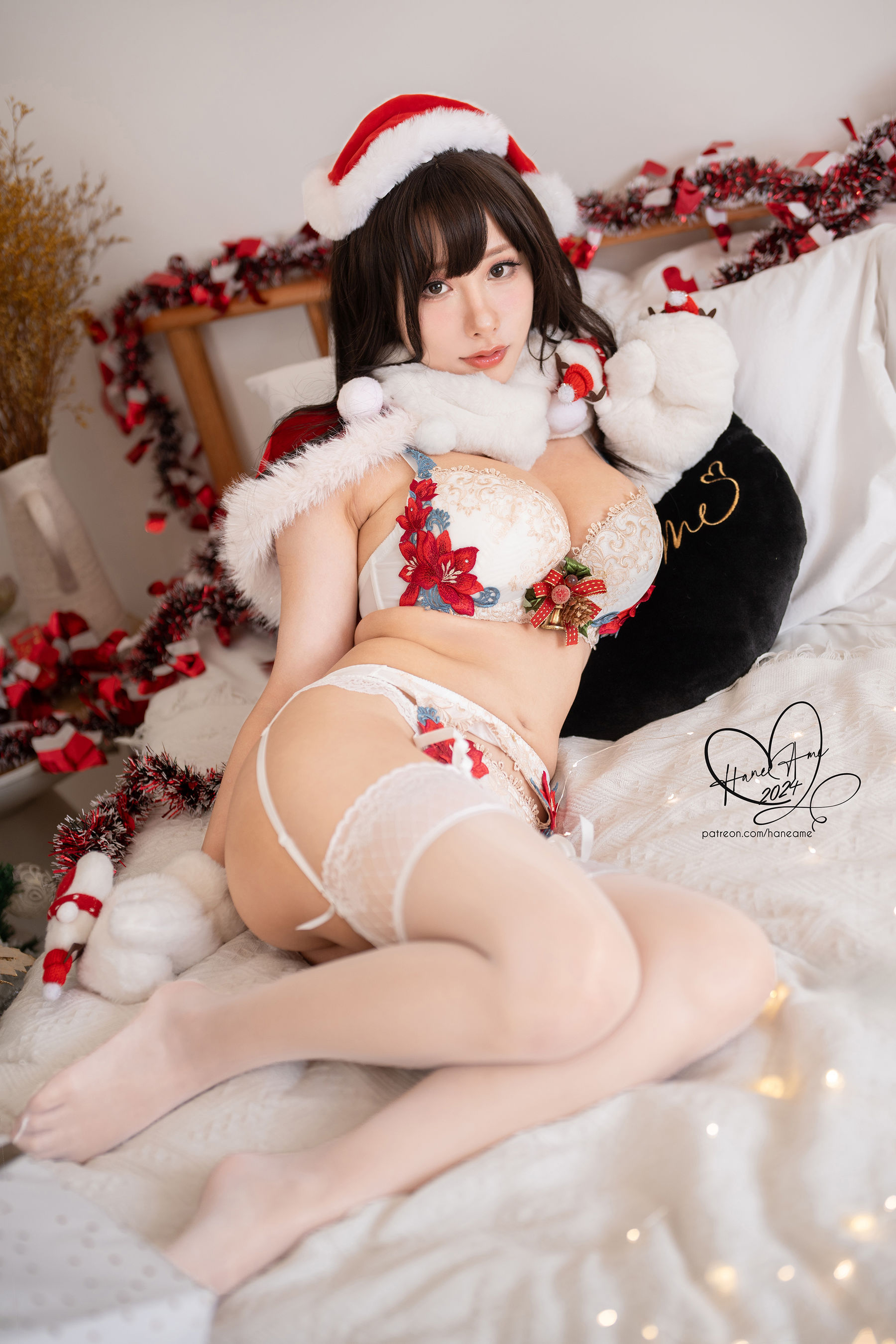 Hane Ame 雨波写真 - 聖誕節內衣/(39P)