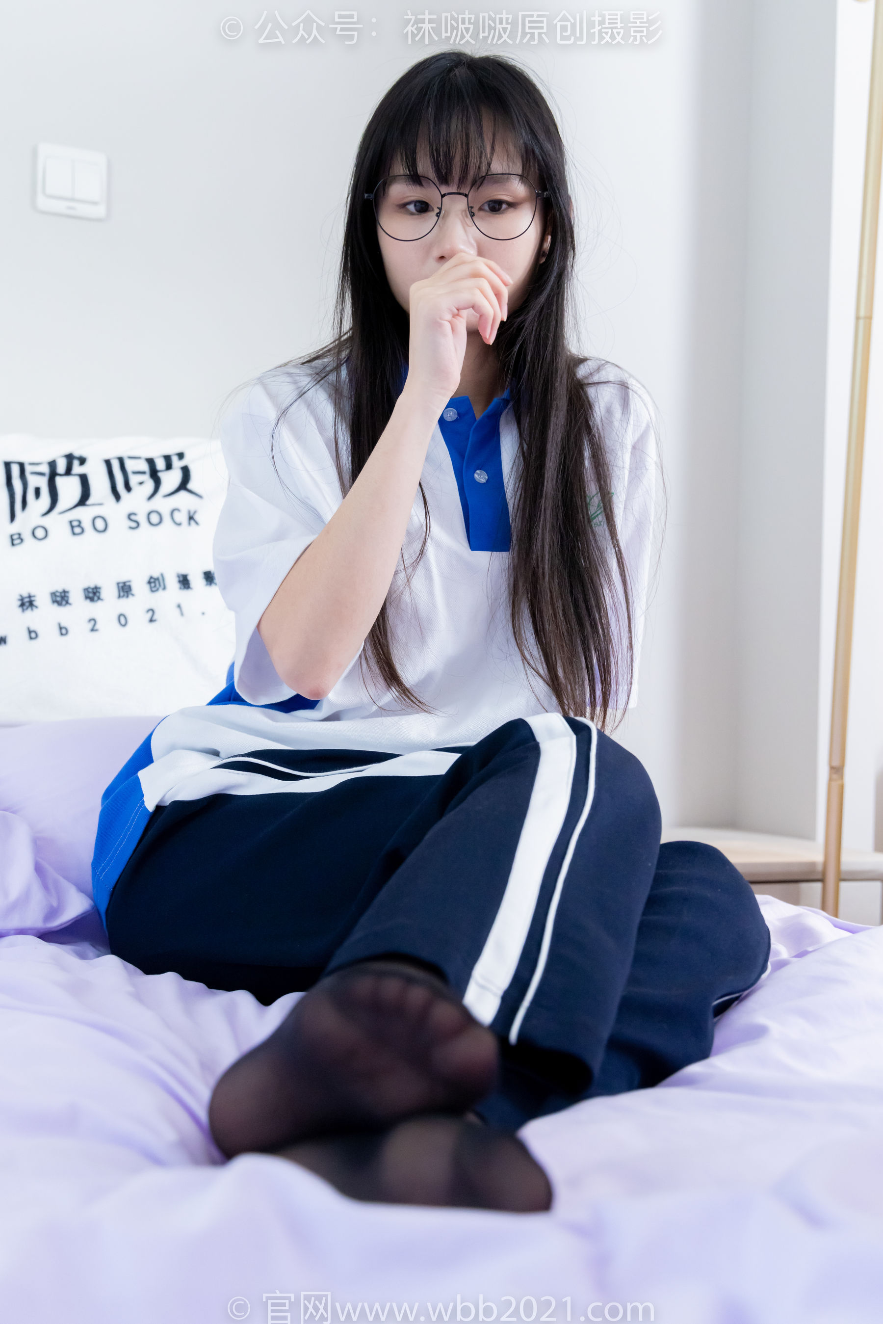 BoBoSocks袜啵啵 No.471 甜甜圈 - 高跟鞋、黑丝、短肉丝、裸足、校服裤里丝/(150P)