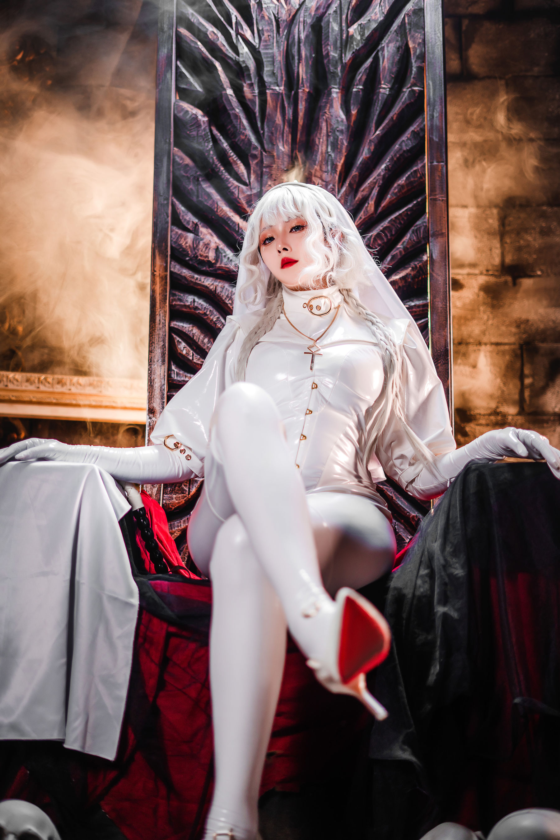 Natsuko夏夏子 - 白修女/(60P)