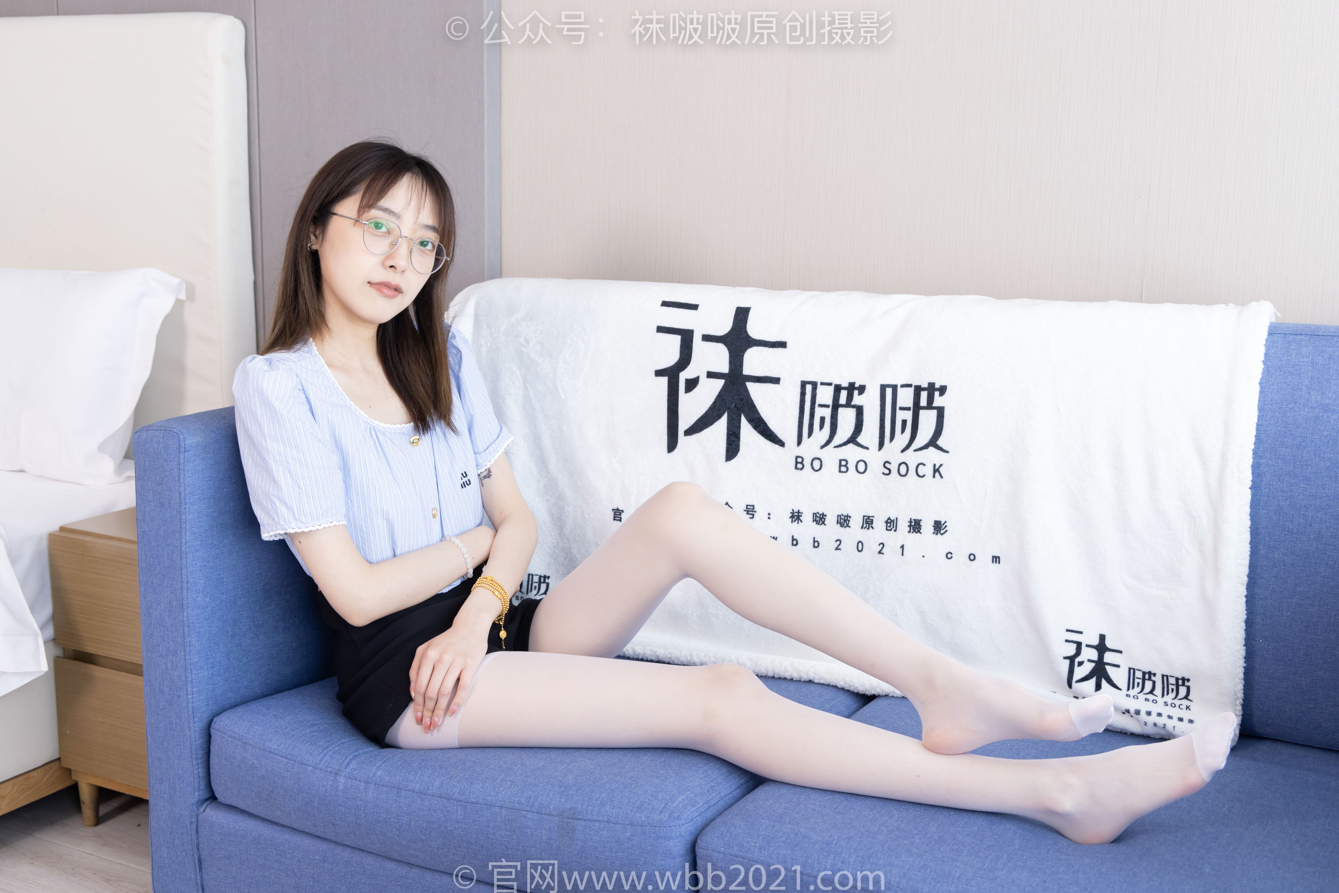 BoBoSocks袜啵啵 No.467 稚予 - 板鞋、白丝/(150P)