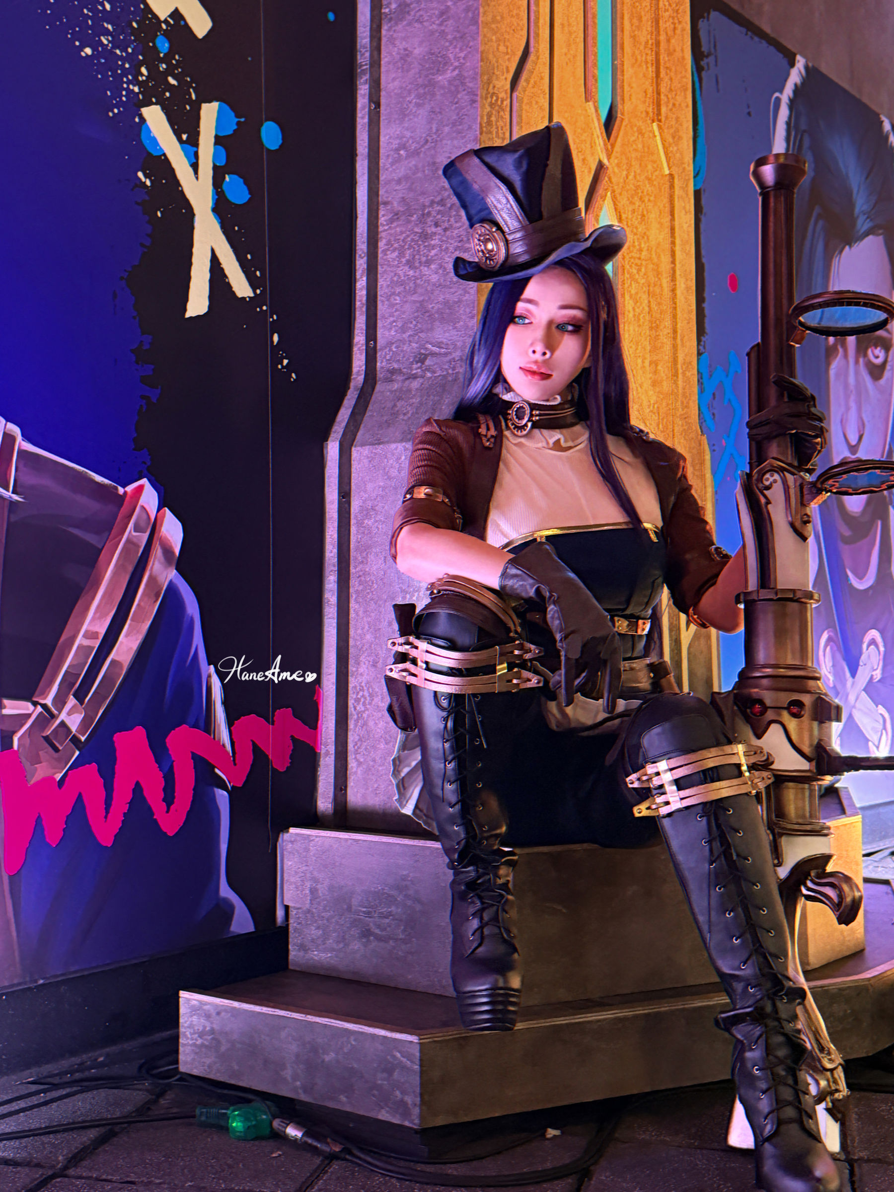 Hane Ame 雨波写真 - 英雄联盟 凱特琳/(26P)