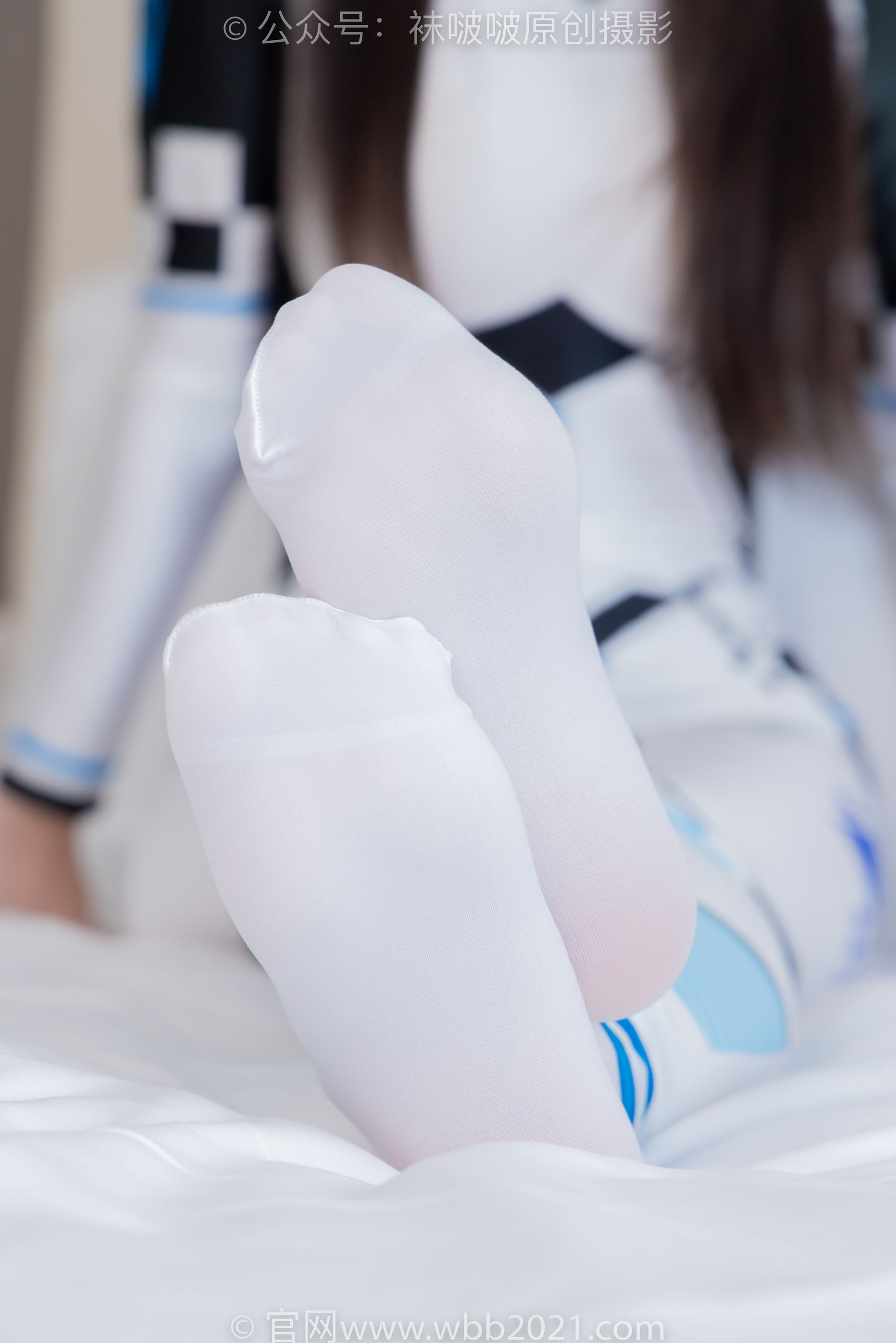 BoBoSocks袜啵啵 No.463 甜甜圈 -高跟鞋、厚白丝、裸足、连体衣裤里丝/(140P)