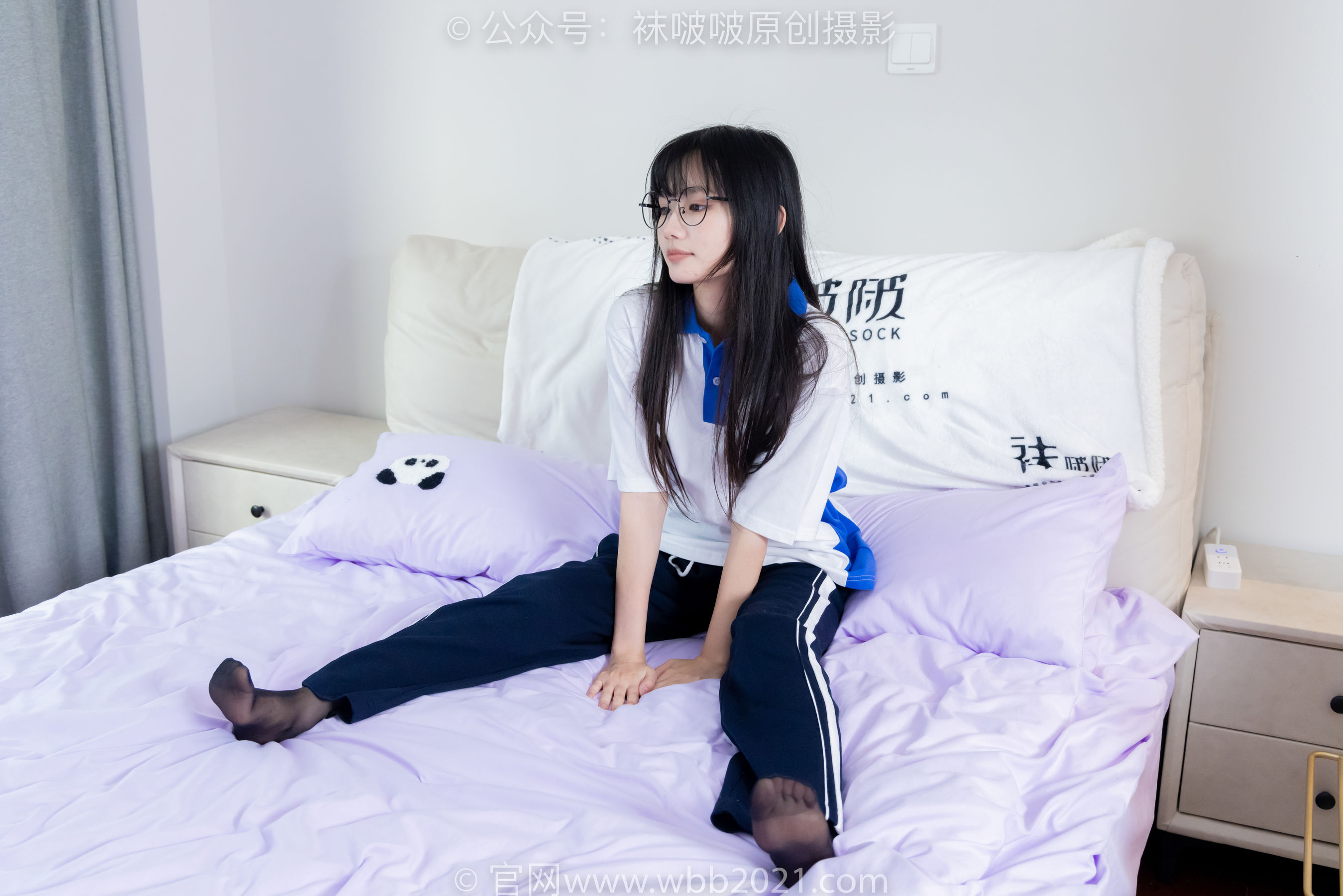 BoBoSocks袜啵啵 No.471 甜甜圈 - 高跟鞋、黑丝、短肉丝、裸足、校服裤里丝/(150P)