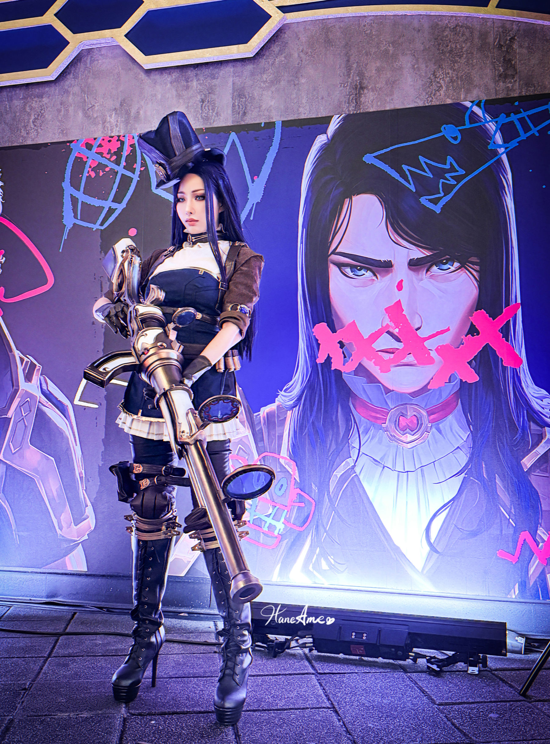 Hane Ame 雨波写真 - 英雄联盟 凱特琳/(26P)