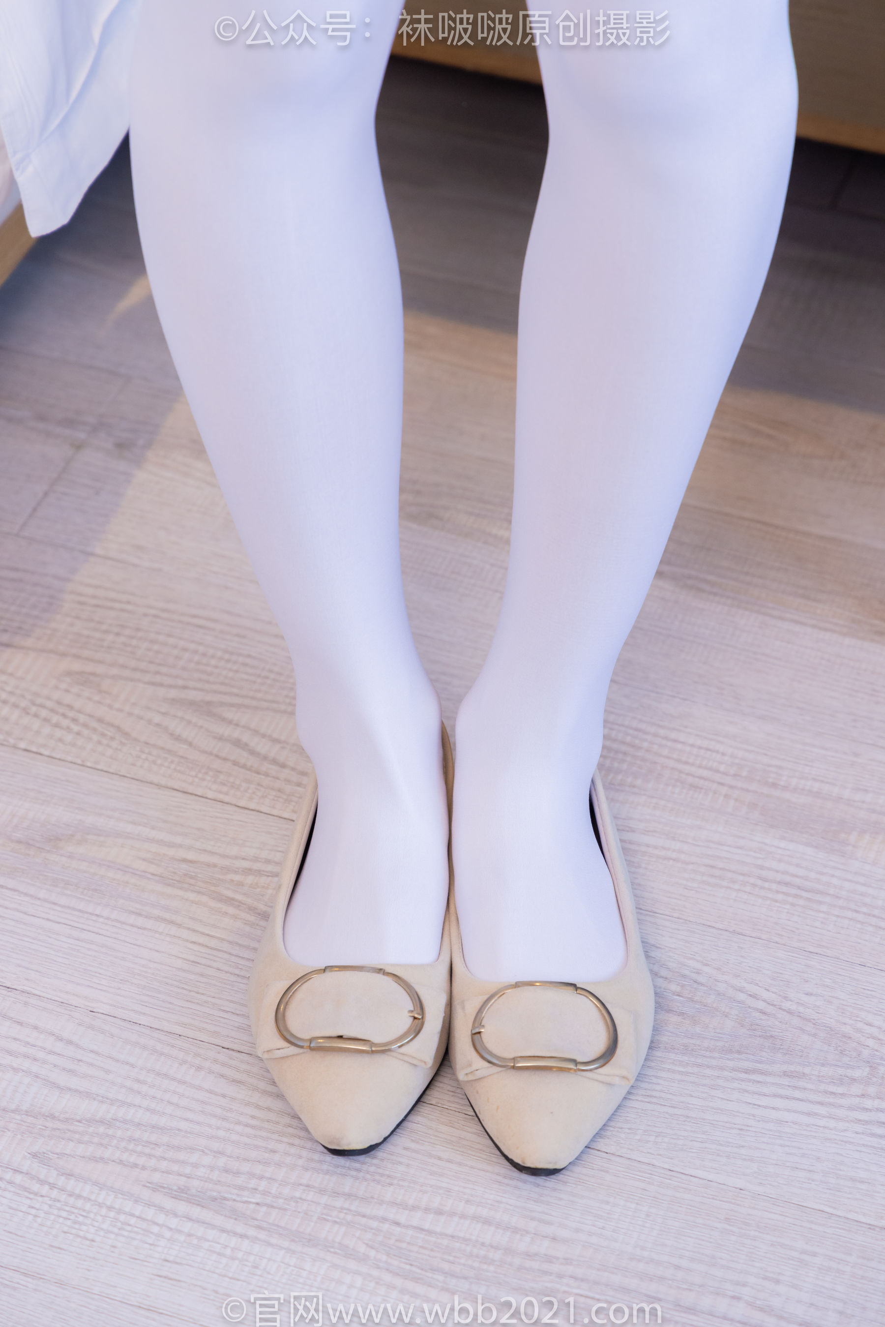 BoBoSocks袜啵啵 No.452 奶油 -平底鞋、帆布鞋、白棉袜、厚白丝、肉丝/(228P)