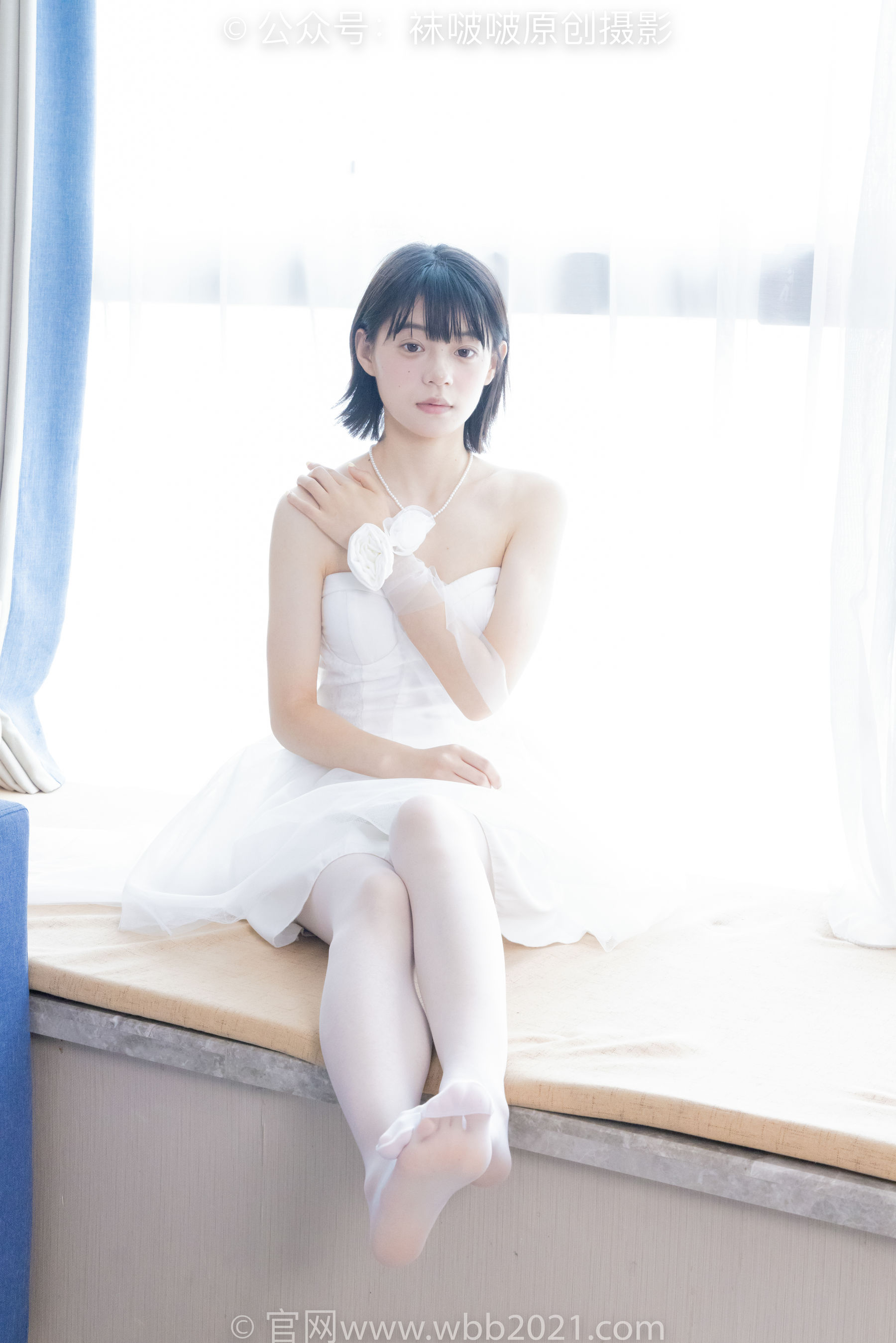 BoBoSocks袜啵啵 No.443 糯米 -高跟鞋、白丝、裸足/(139P)