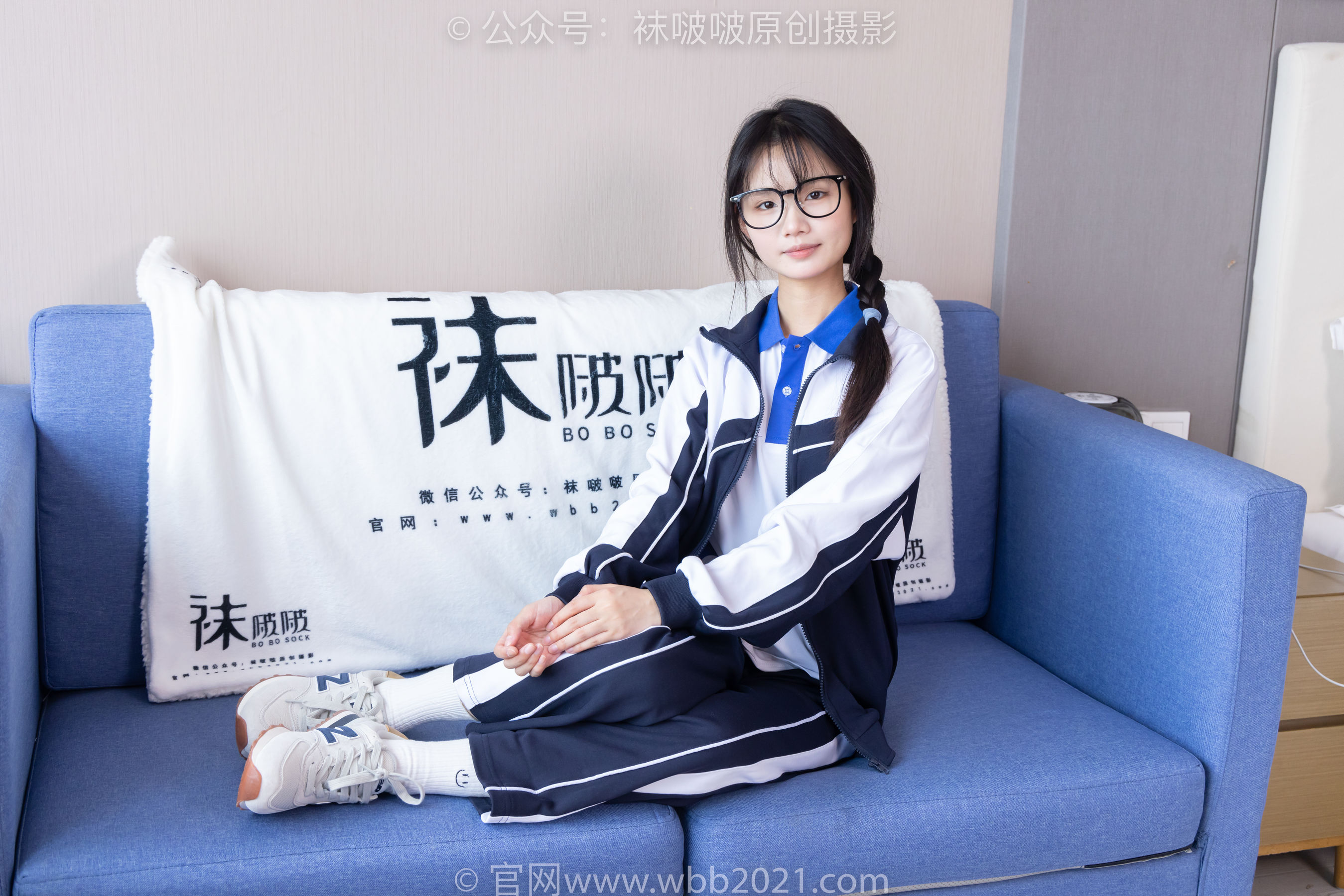 BoBoSocks袜啵啵 No.456 甜甜圈 -运动鞋、白棉袜、裸足、校服/(150P)