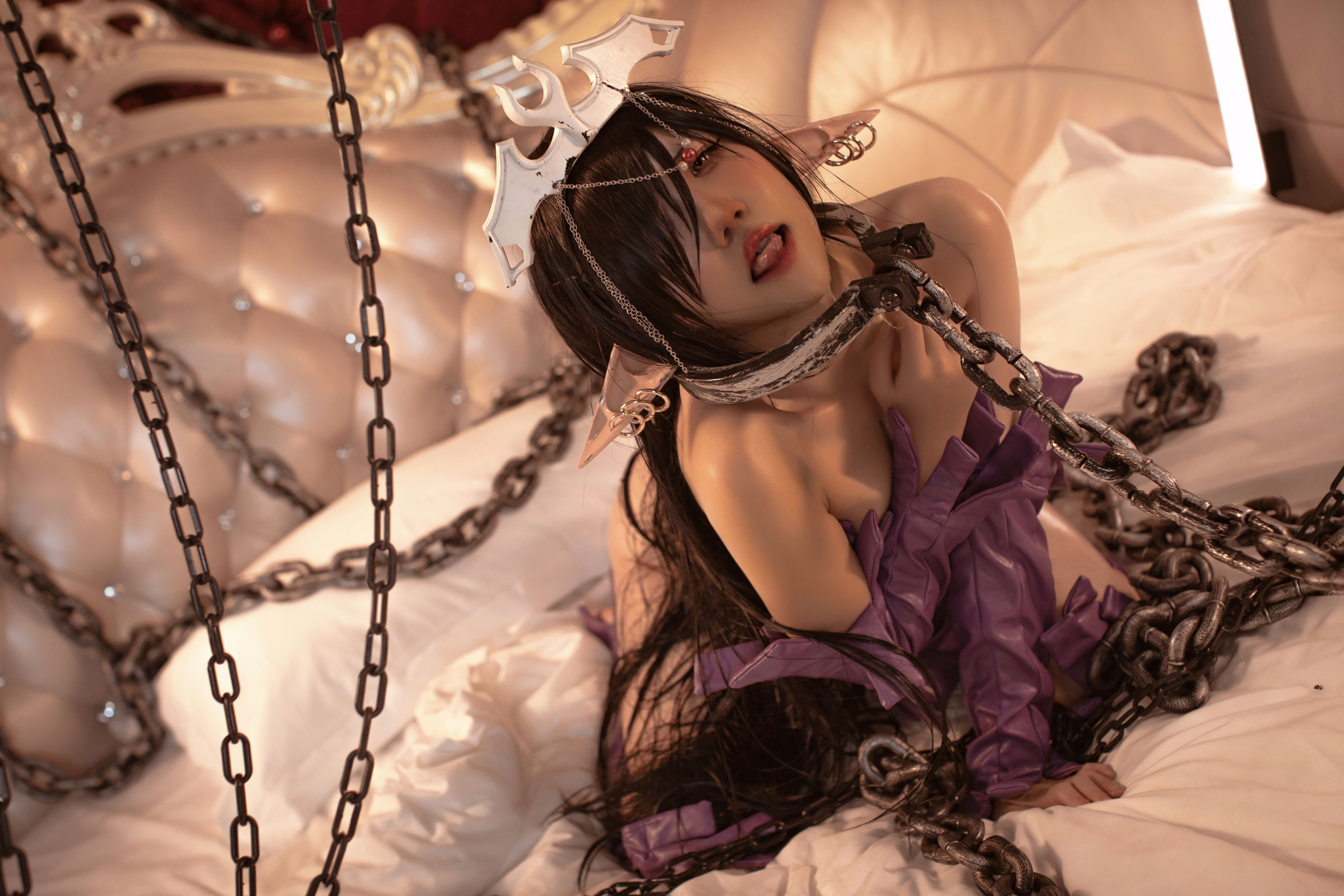 鬼马少女 阿薰kaOri - 黑獣 黑精灵女王奥利卡/(80P)