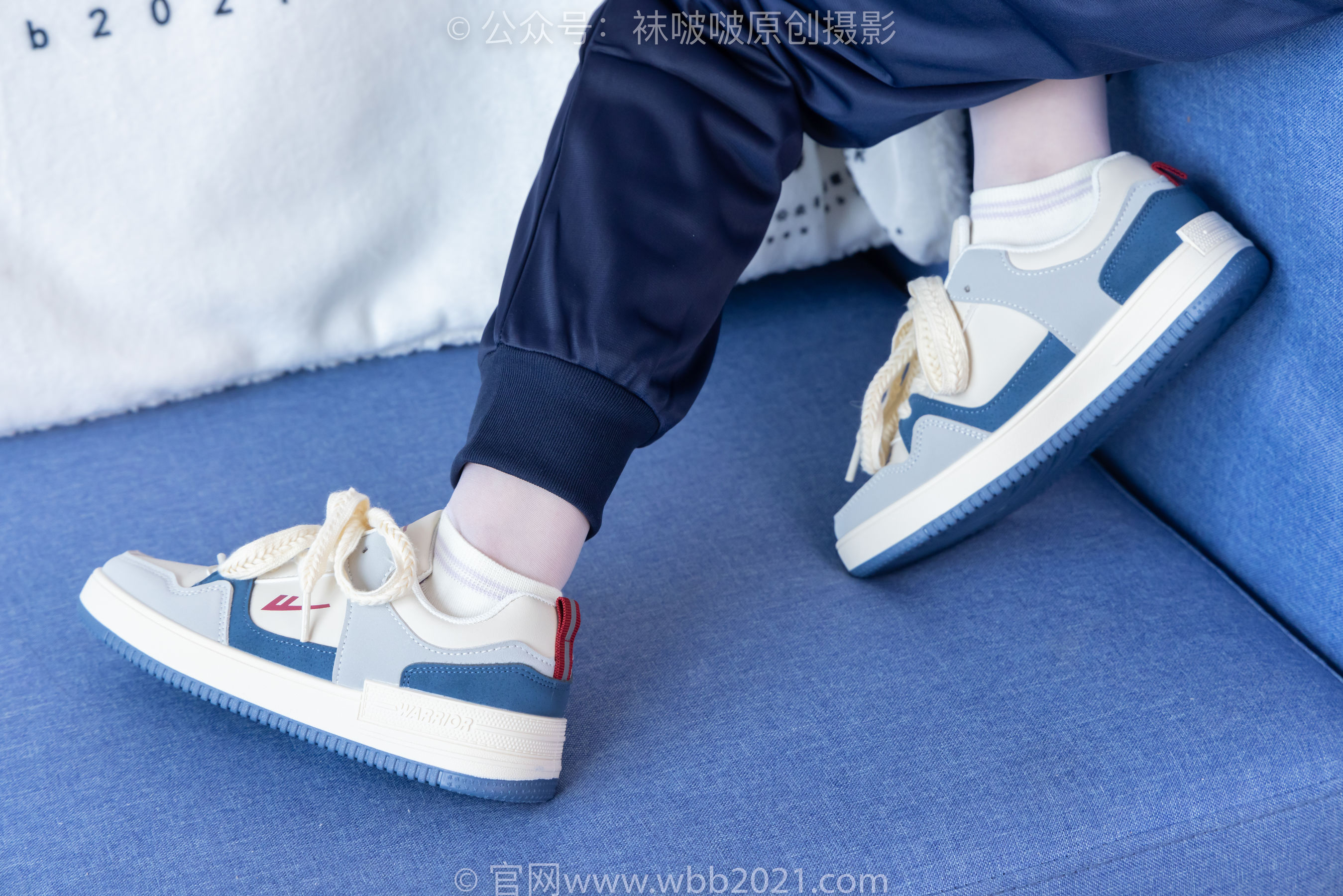 BoBoSocks袜啵啵 No.446 甜甜圈 板鞋、白棉袜、白丝、校服裤里丝/(150P)