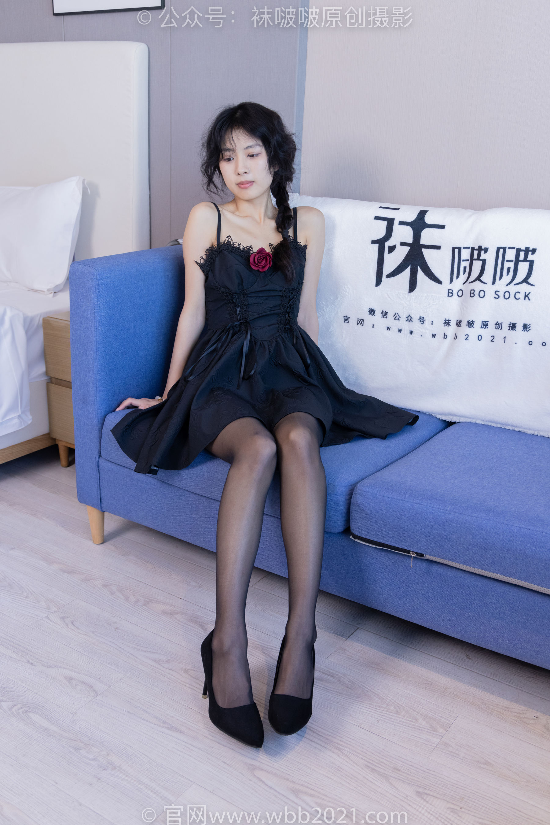 BoBoSocks袜啵啵 No.442 奶油 -高跟鞋、肉丝、黑丝、灰丝、裸足/(160P)