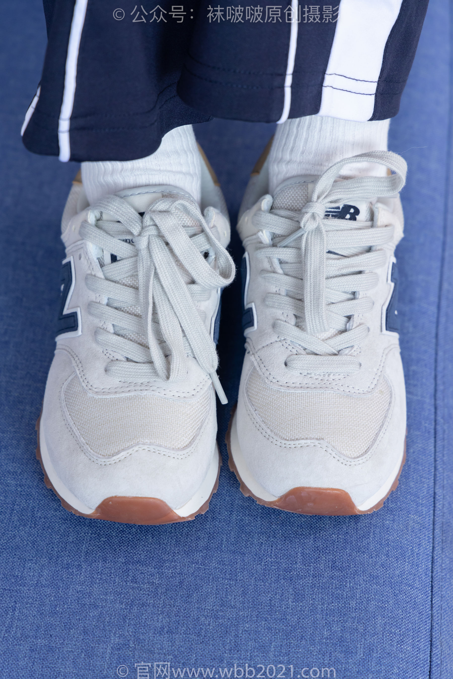 BoBoSocks袜啵啵 No.456 甜甜圈 -运动鞋、白棉袜、裸足、校服/(150P)