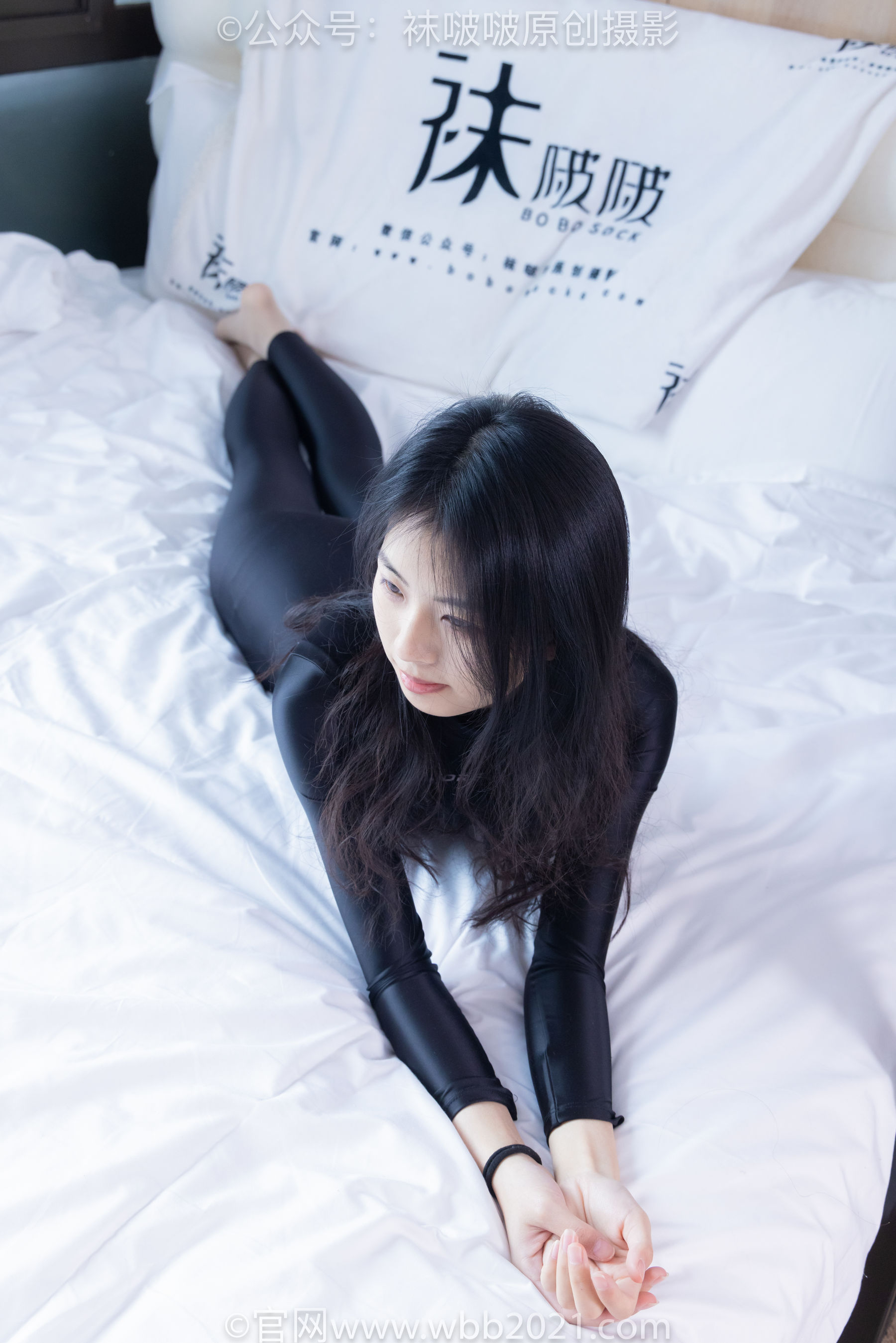 BoBoSocks袜啵啵 No.448 奶油 高跟长靴、肉丝、连体泳衣裤里丝/(209P)