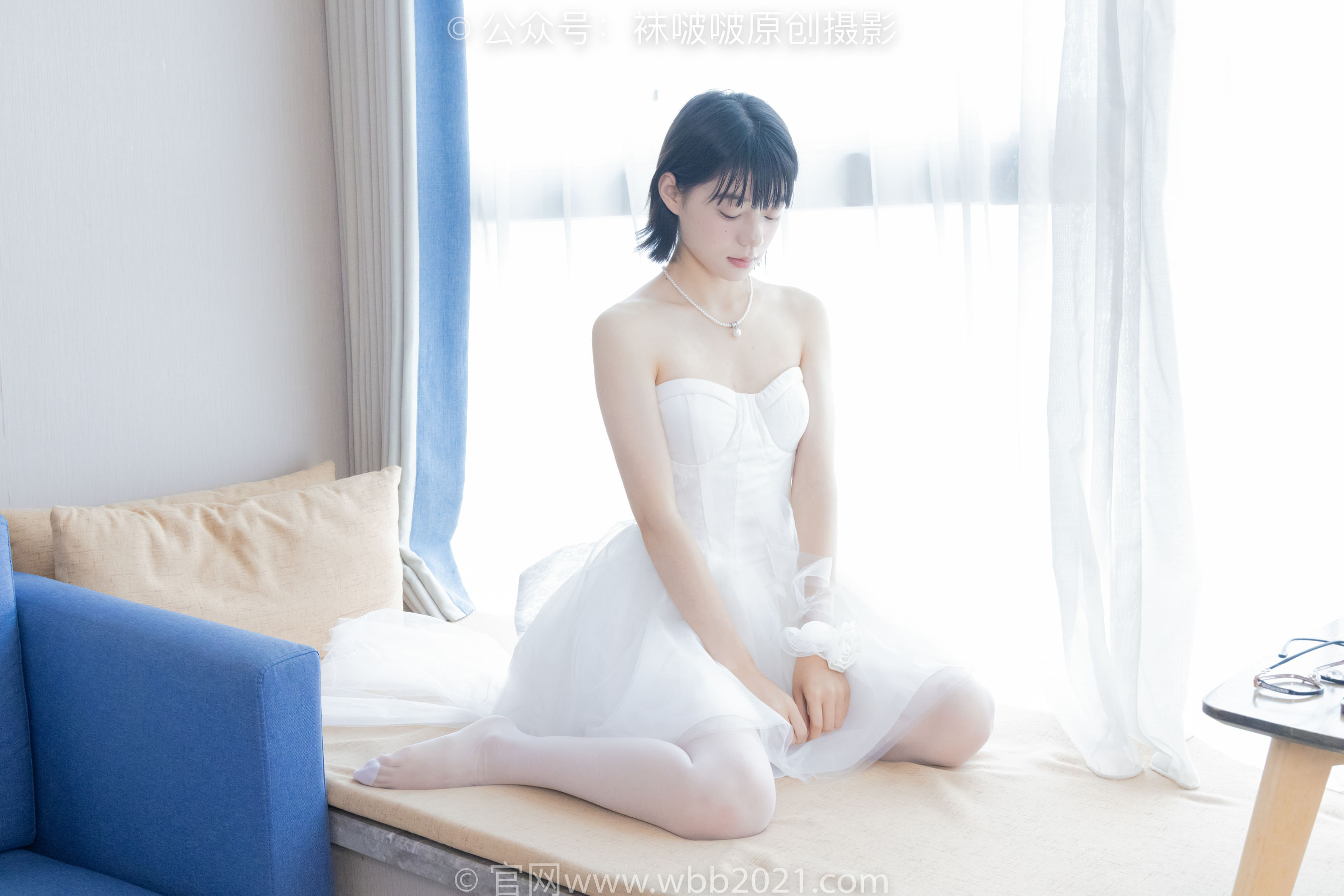 BoBoSocks袜啵啵 No.443 糯米 -高跟鞋、白丝、裸足/(139P)