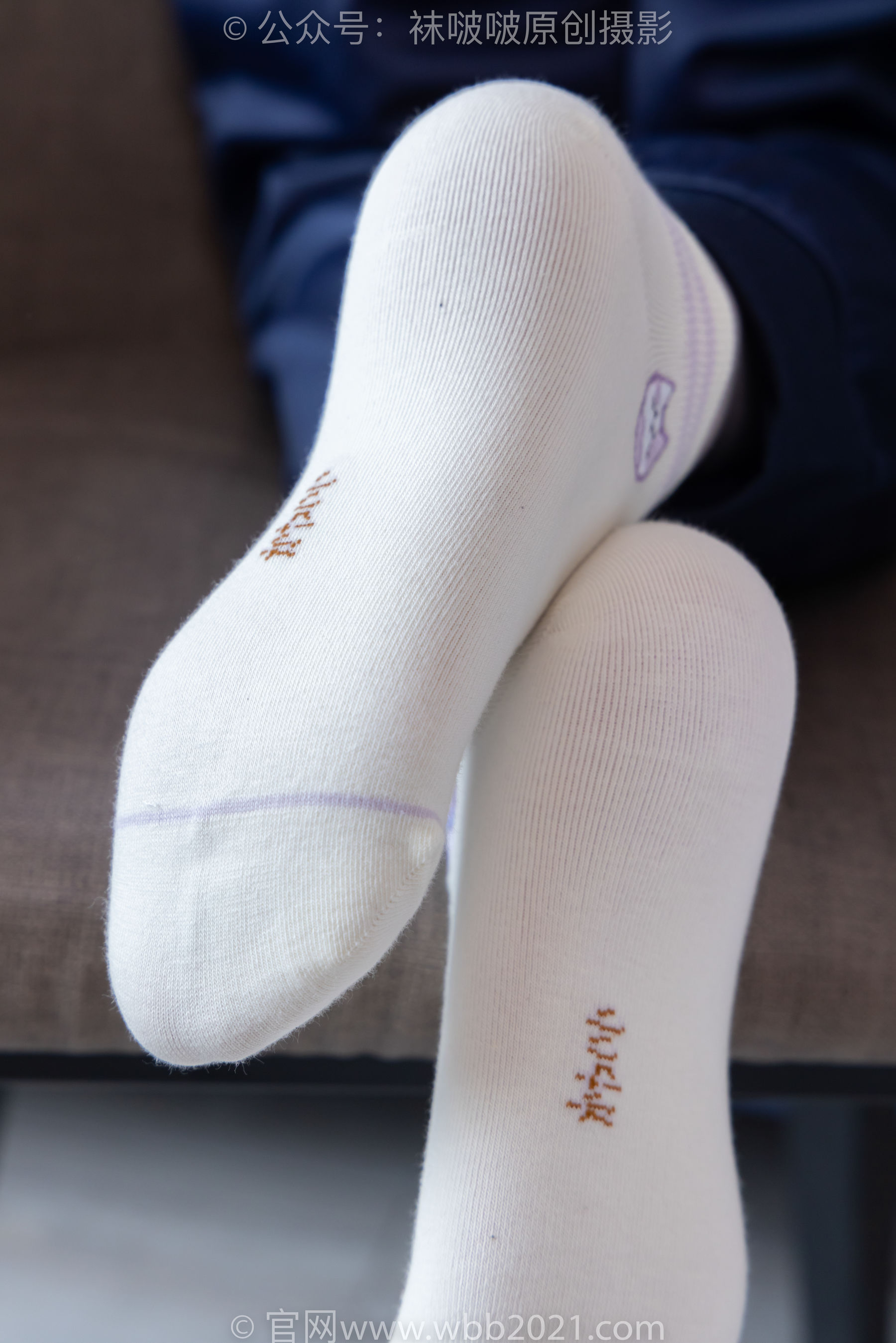 BoBoSocks袜啵啵 No.446 甜甜圈 板鞋、白棉袜、白丝、校服裤里丝/(150P)