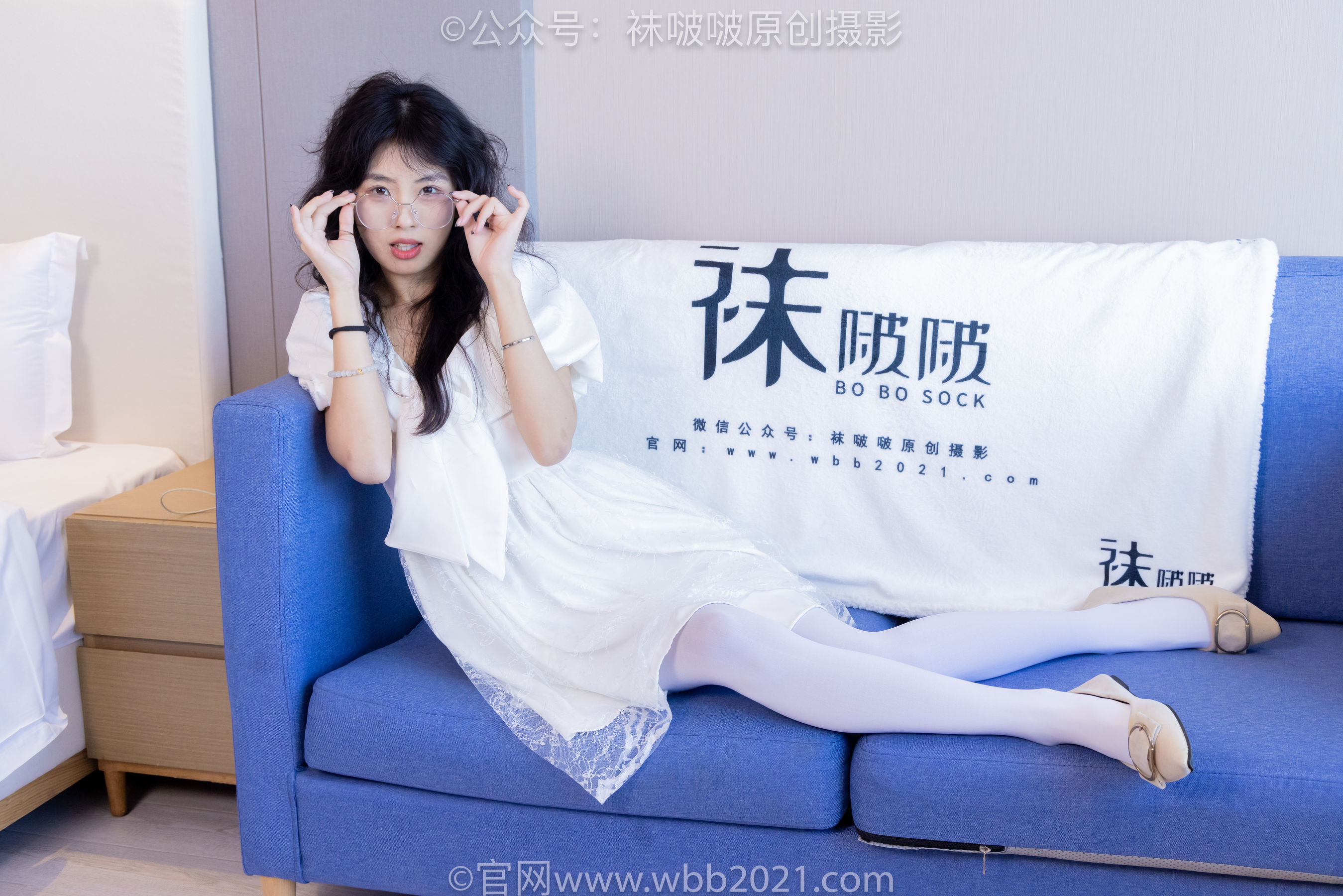 BoBoSocks袜啵啵 No.452 奶油 -平底鞋、帆布鞋、白棉袜、厚白丝、肉丝/(228P)