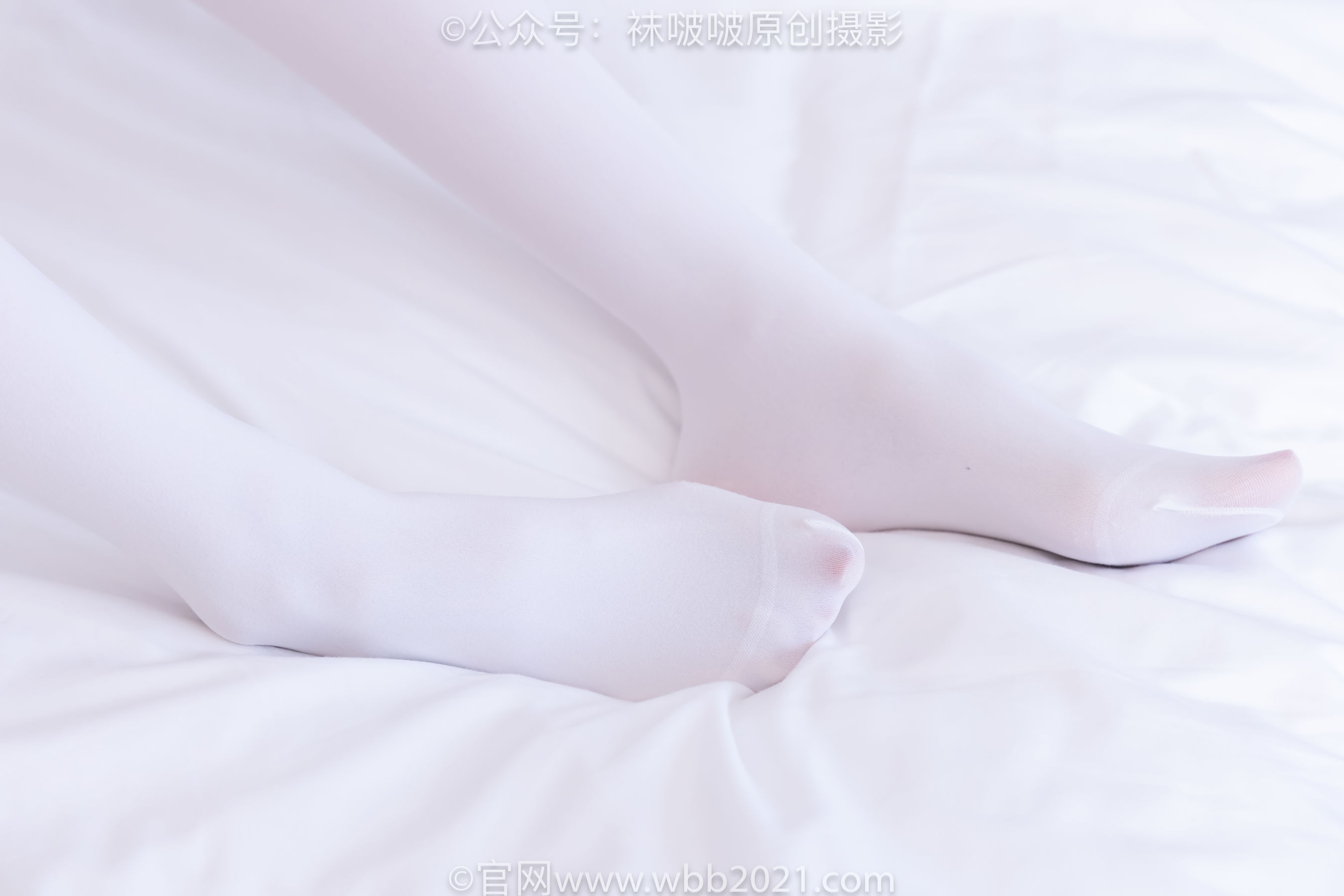 BoBoSocks袜啵啵 No.451 稚予 -旗袍、高跟鞋、白色过膝厚白丝/(145P)
