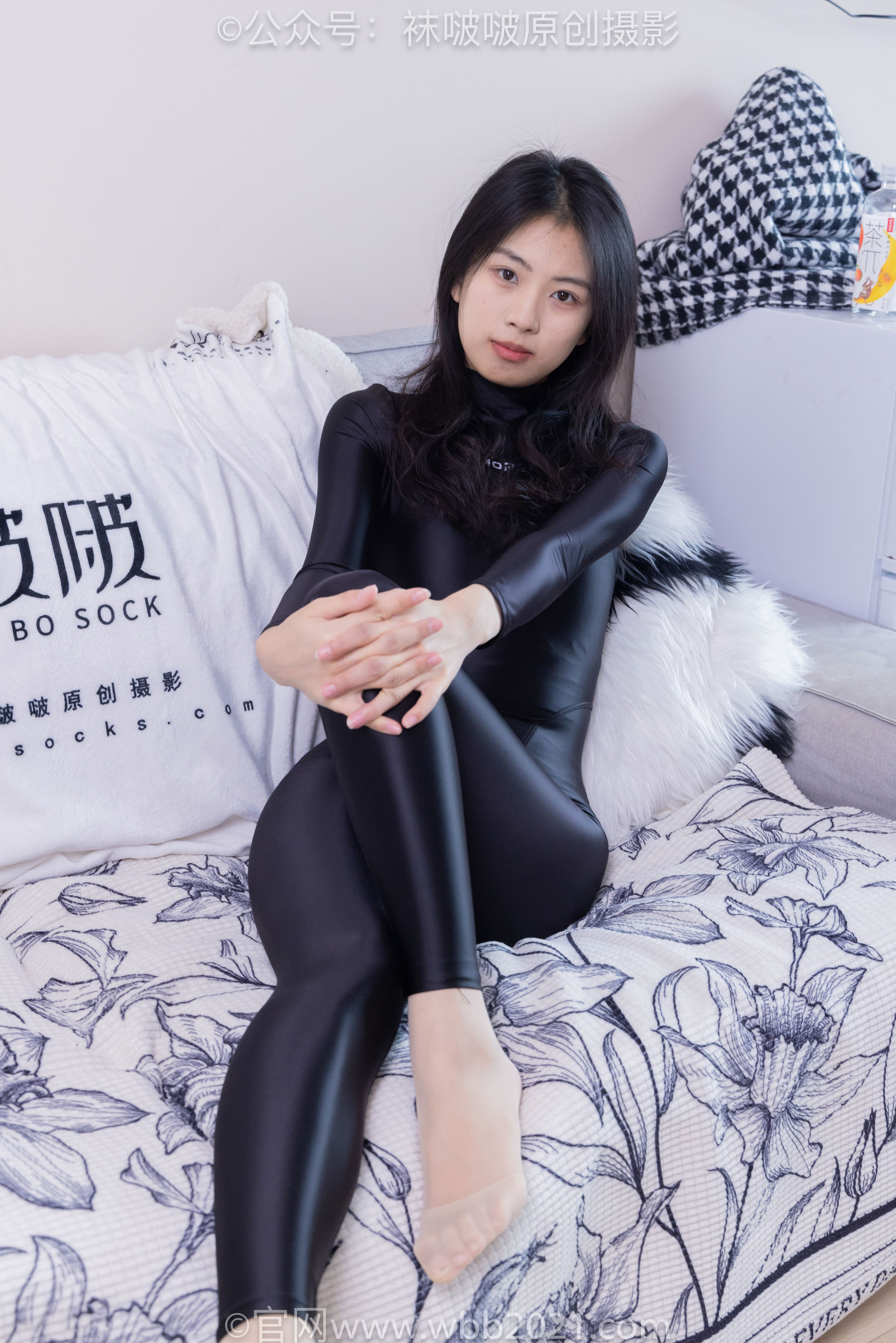 BoBoSocks袜啵啵 No.448 奶油 高跟长靴、肉丝、连体泳衣裤里丝/(209P)