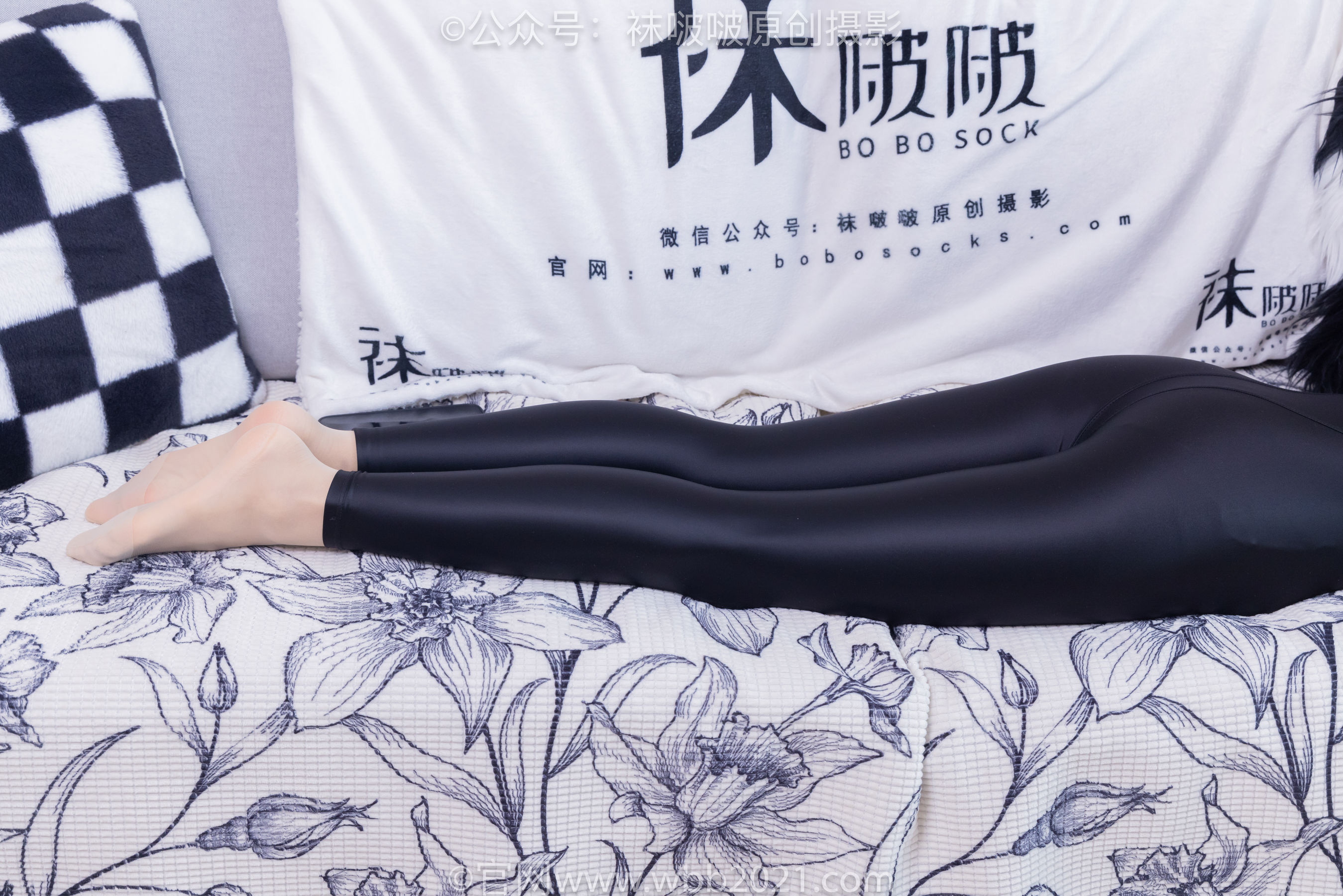 BoBoSocks袜啵啵 No.448 奶油 高跟长靴、肉丝、连体泳衣裤里丝/(209P)
