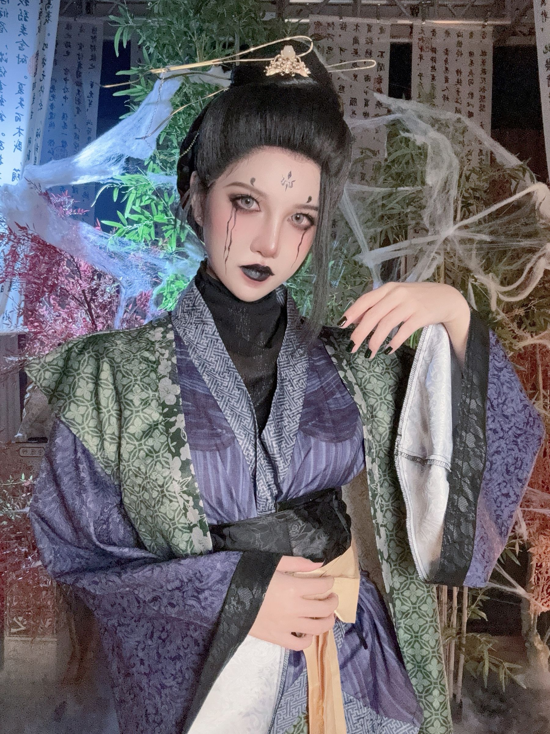 鬼马少女 阿薰kaOri - 黑神话悟空 蜘蛛精 四妹/(128P)