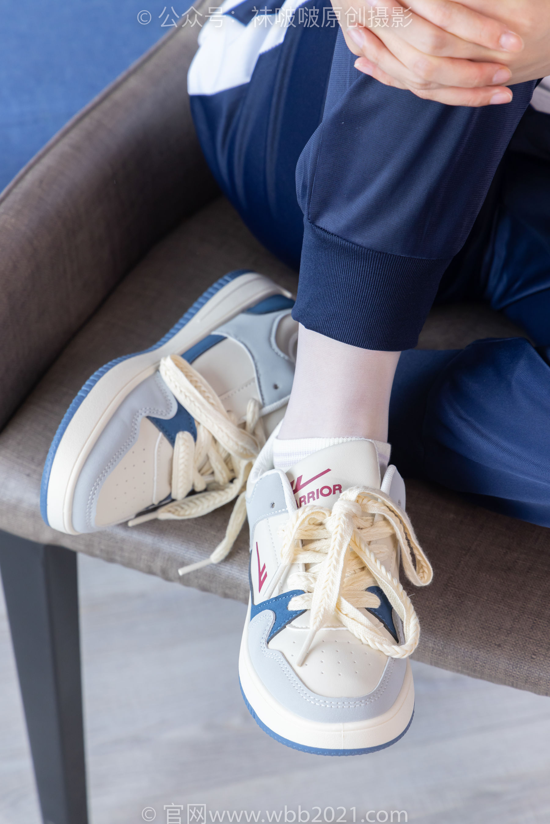 BoBoSocks袜啵啵 No.446 甜甜圈 板鞋、白棉袜、白丝、校服裤里丝/(150P)