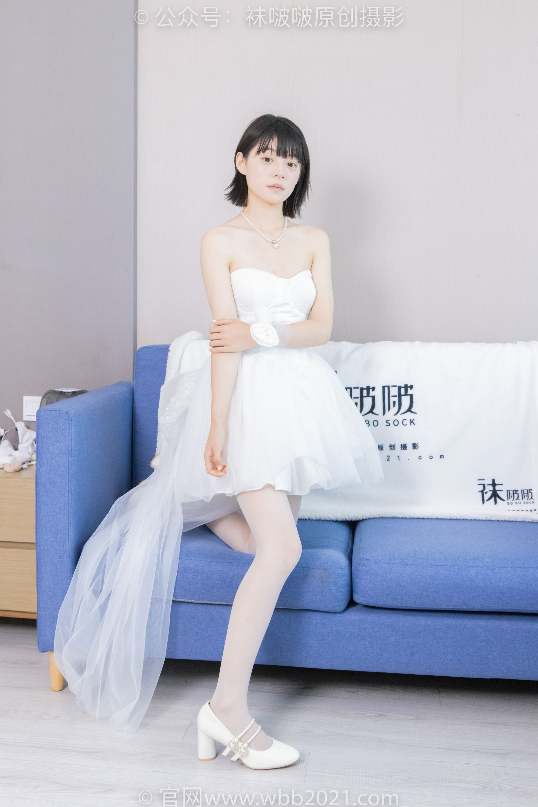 BoBoSocks袜啵啵 No.443 糯米 -高跟鞋、白丝、裸足/(139P)