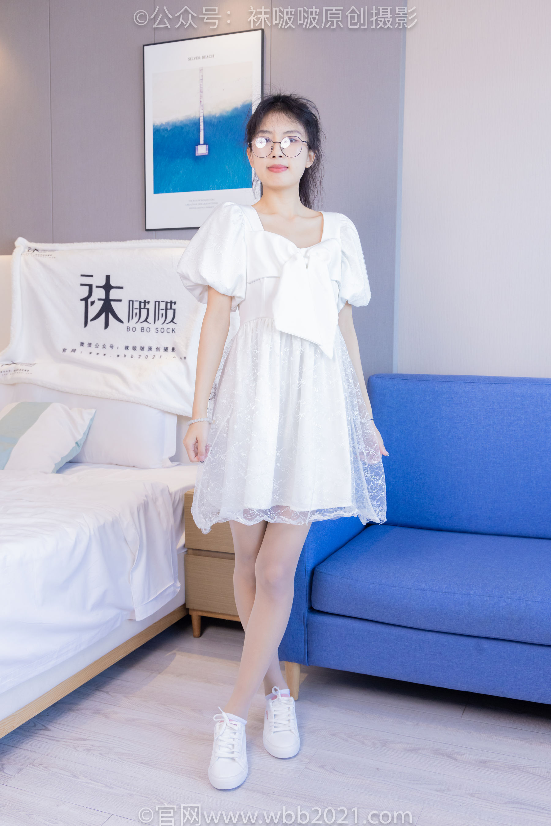 BoBoSocks袜啵啵 No.452 奶油 -平底鞋、帆布鞋、白棉袜、厚白丝、肉丝/(228P)